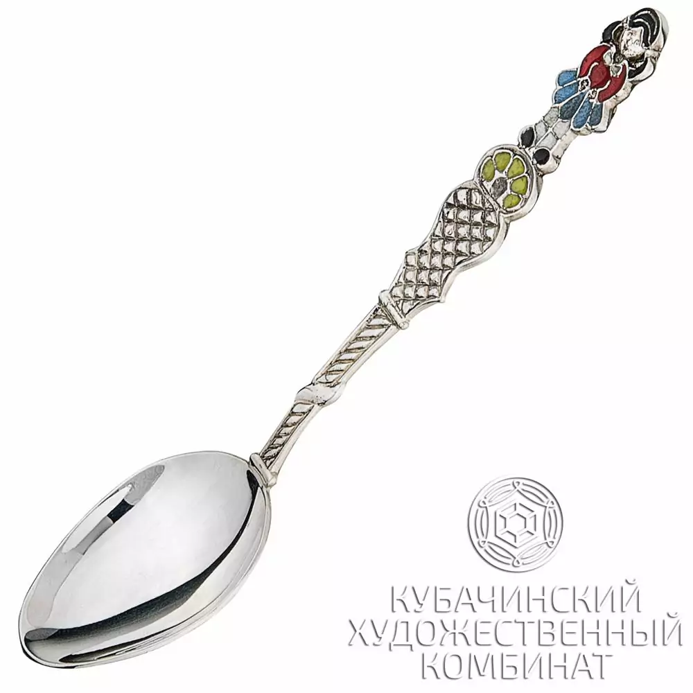Ложка из серебра «Девочка»