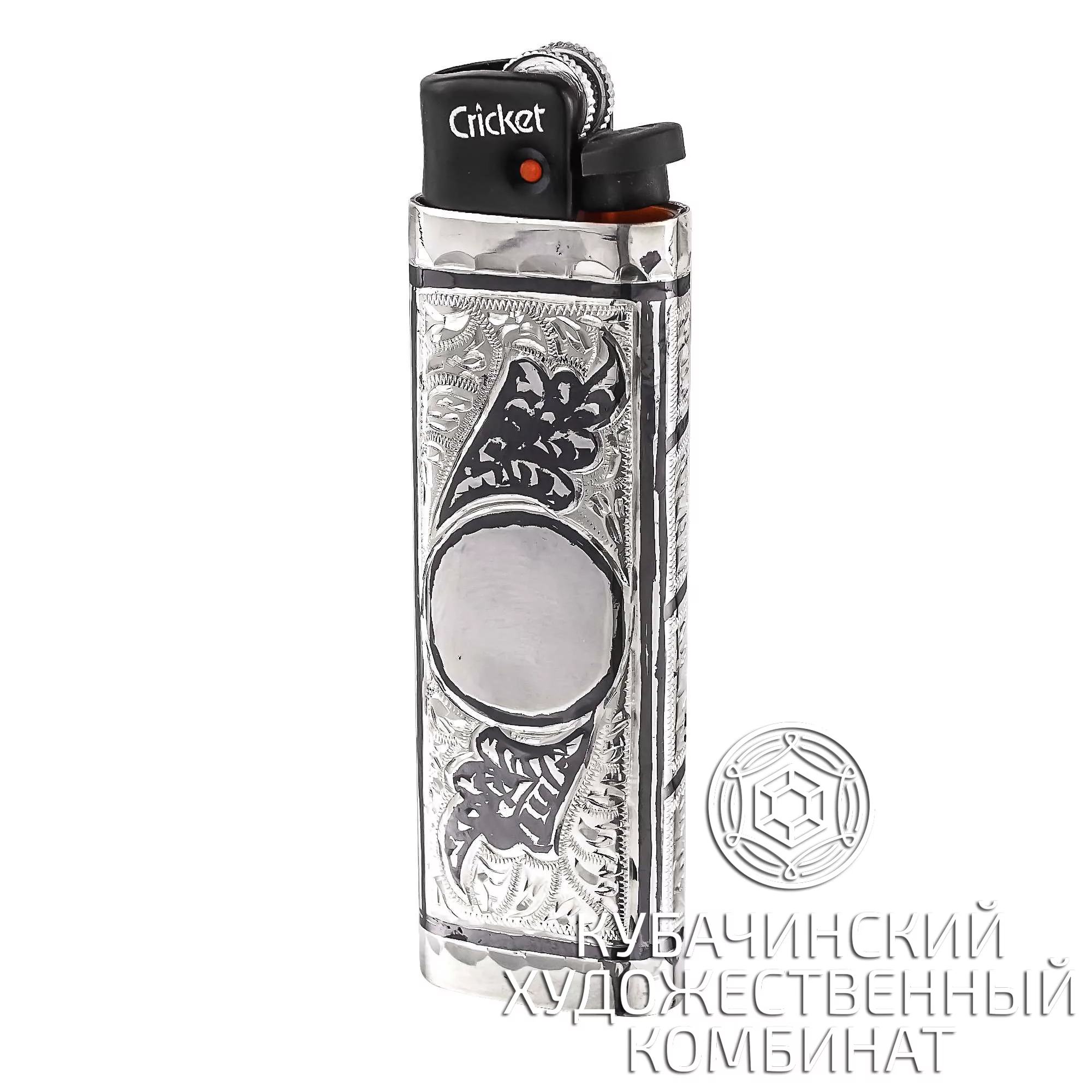 Зажигалка из серебра