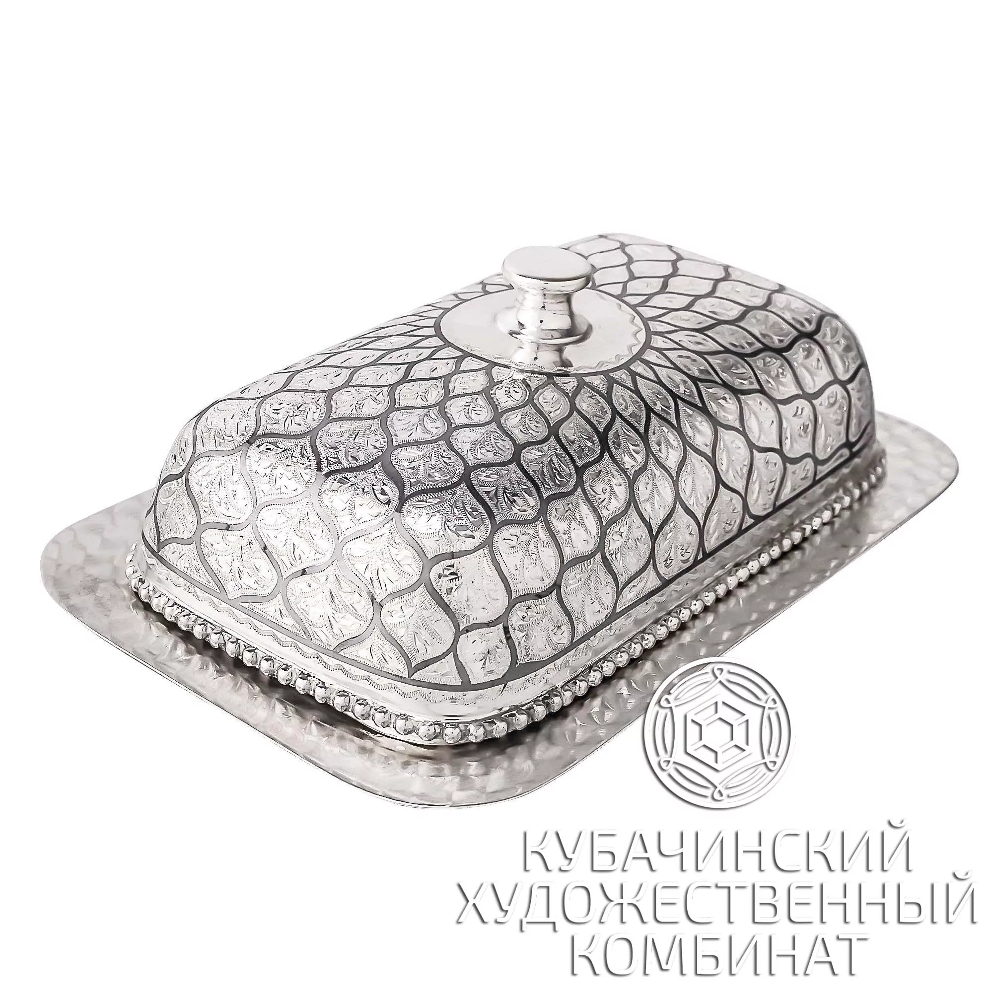 Масленка серебряная 
