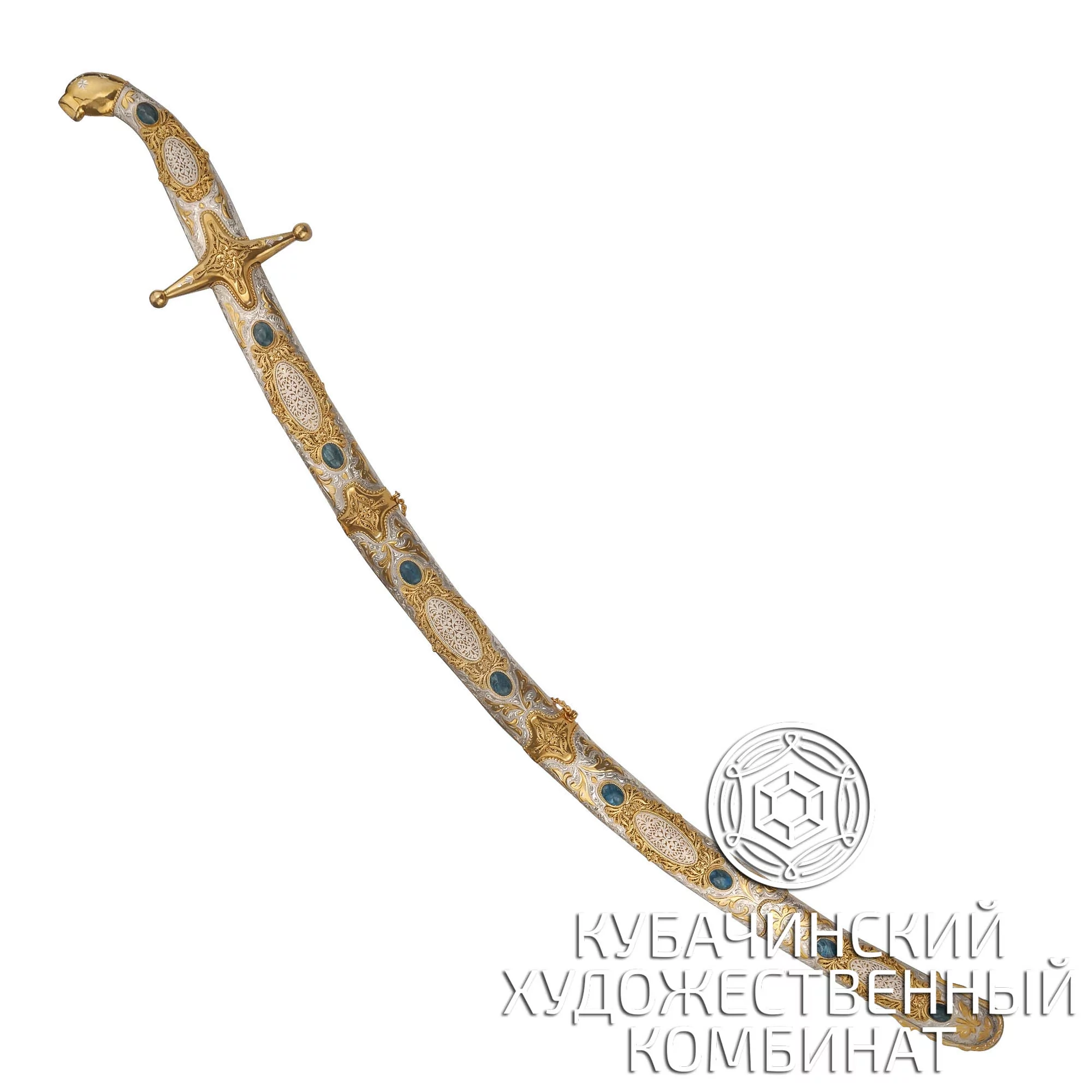 Сабля из серебра