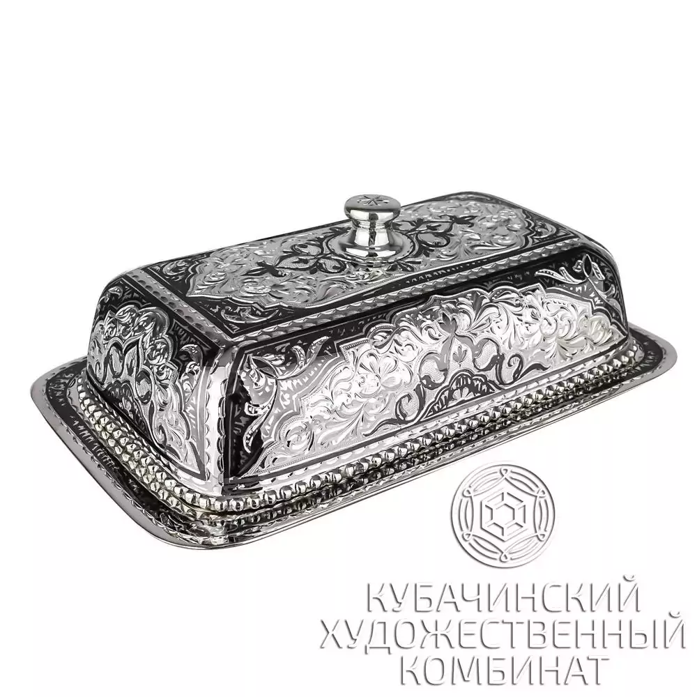 Масленка из серебра 