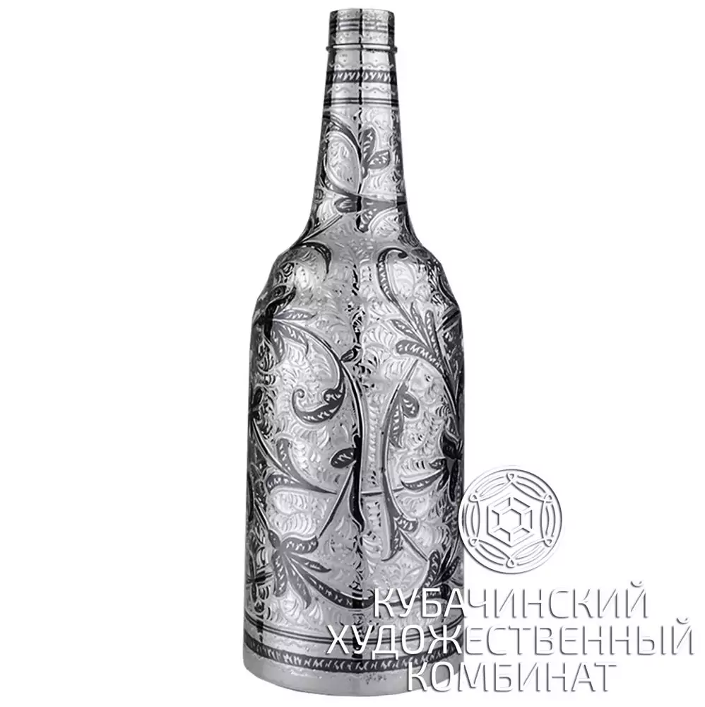 Бутылка из серебра на 0.6 л.