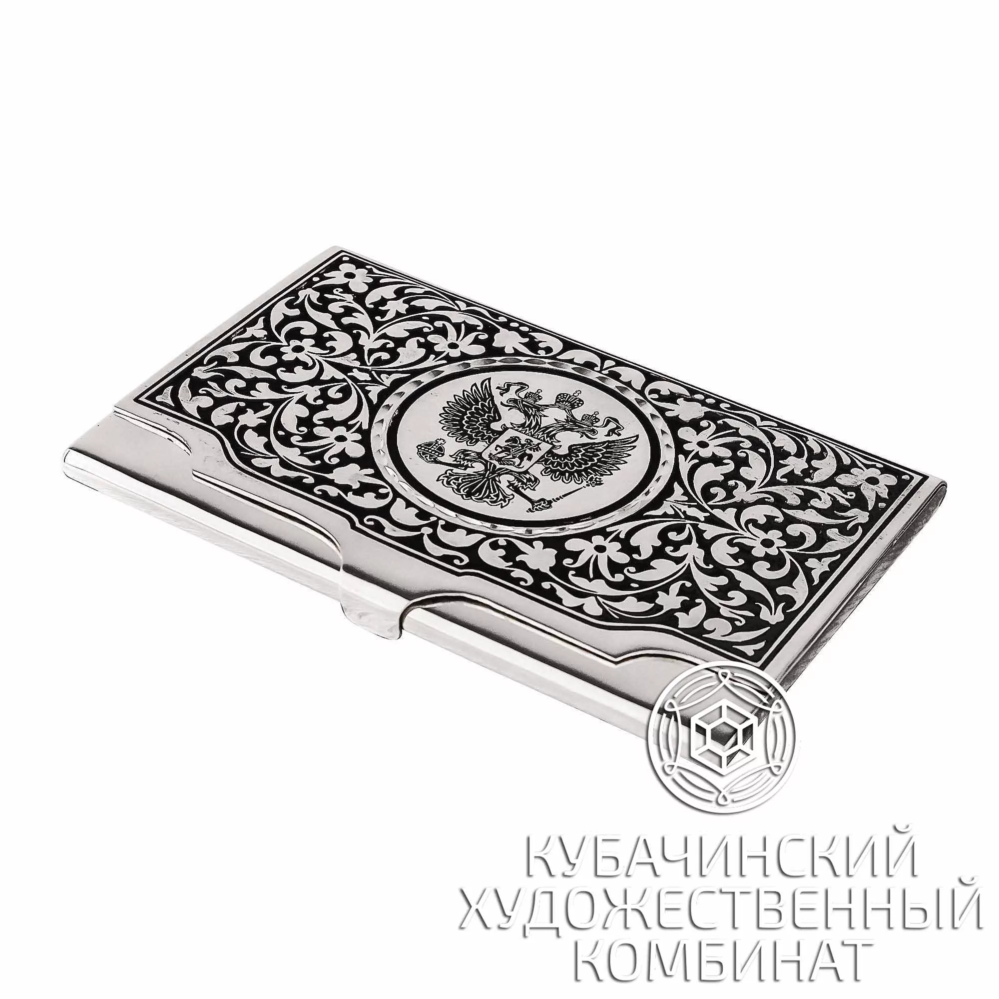 Картхолдер серебряный