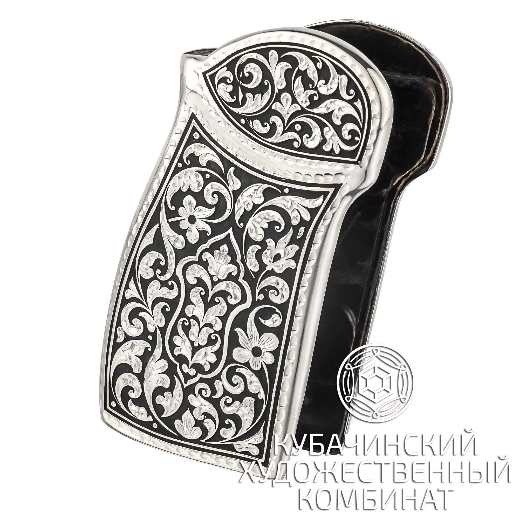 Рукоятка для пистолета из серебра