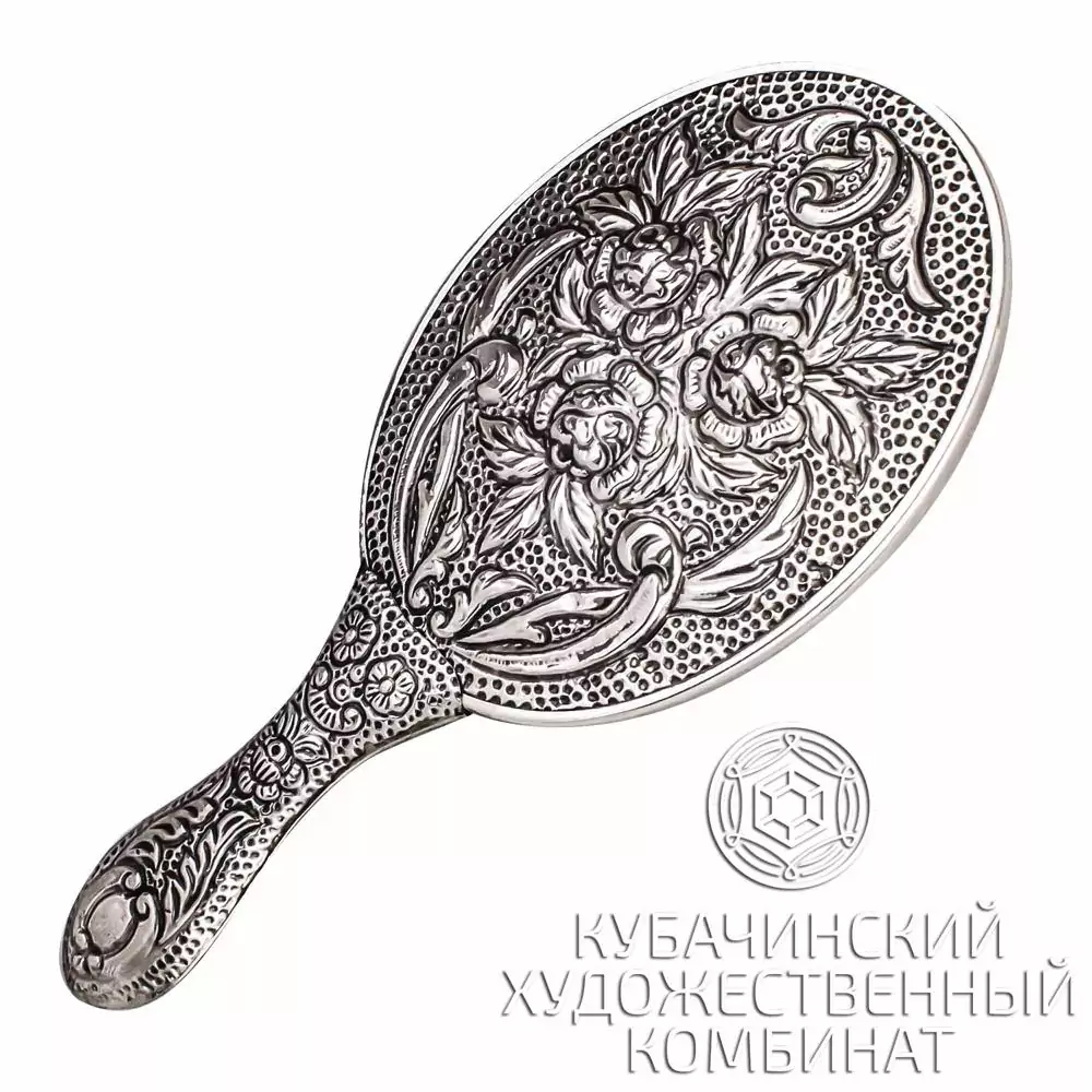 Зеркало серебряное 925 пробы