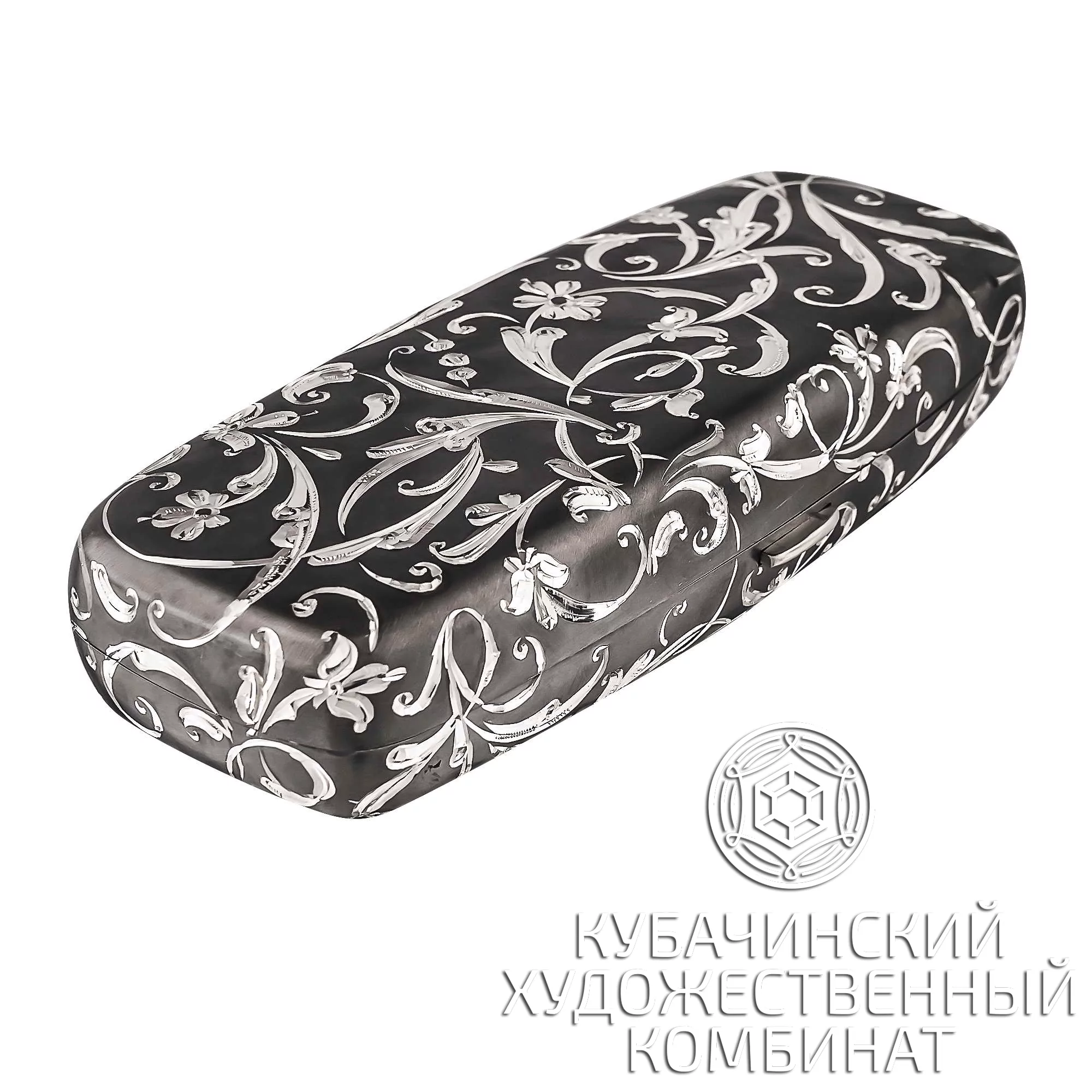 Футляр серебряный для очков