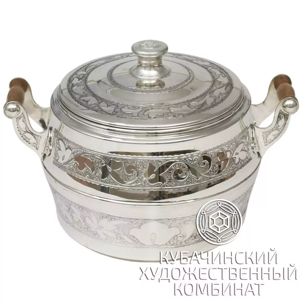 Кастрюля из серебра