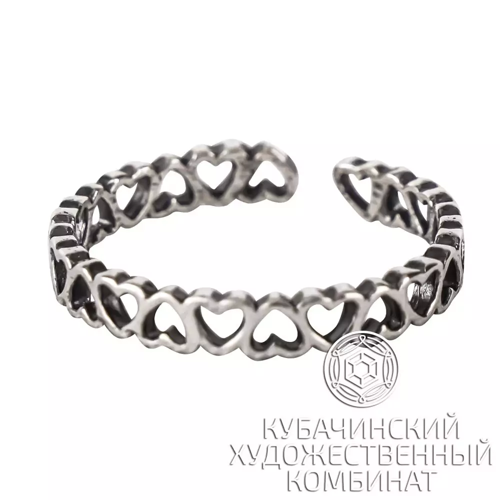 Кольцо серебряное 925 пробы