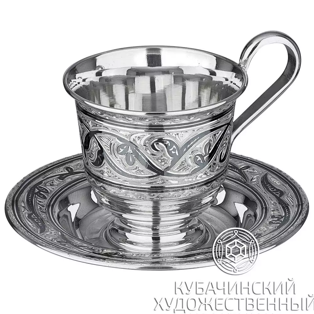 Чайная пара Кубачи