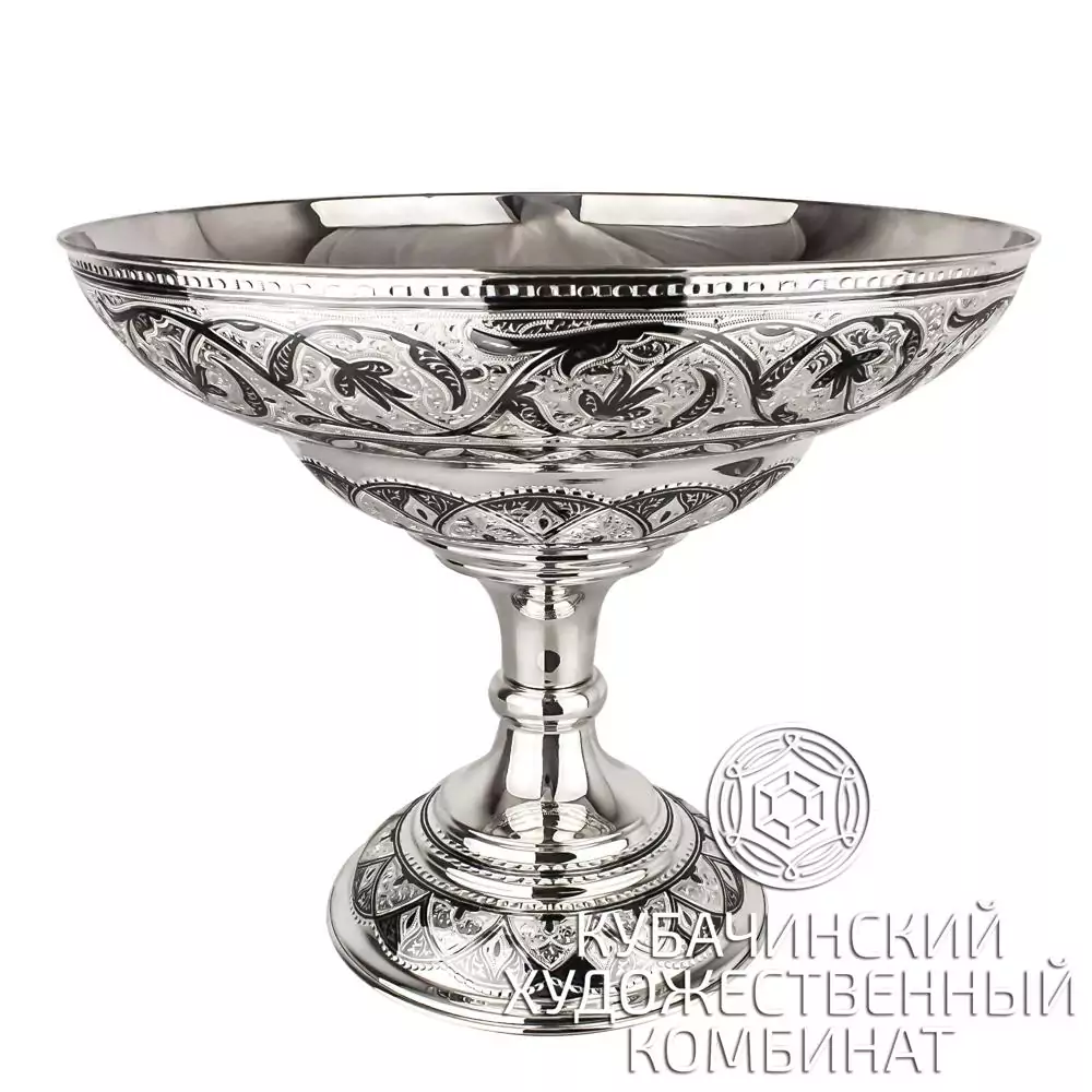 Фруктовница серебряная 