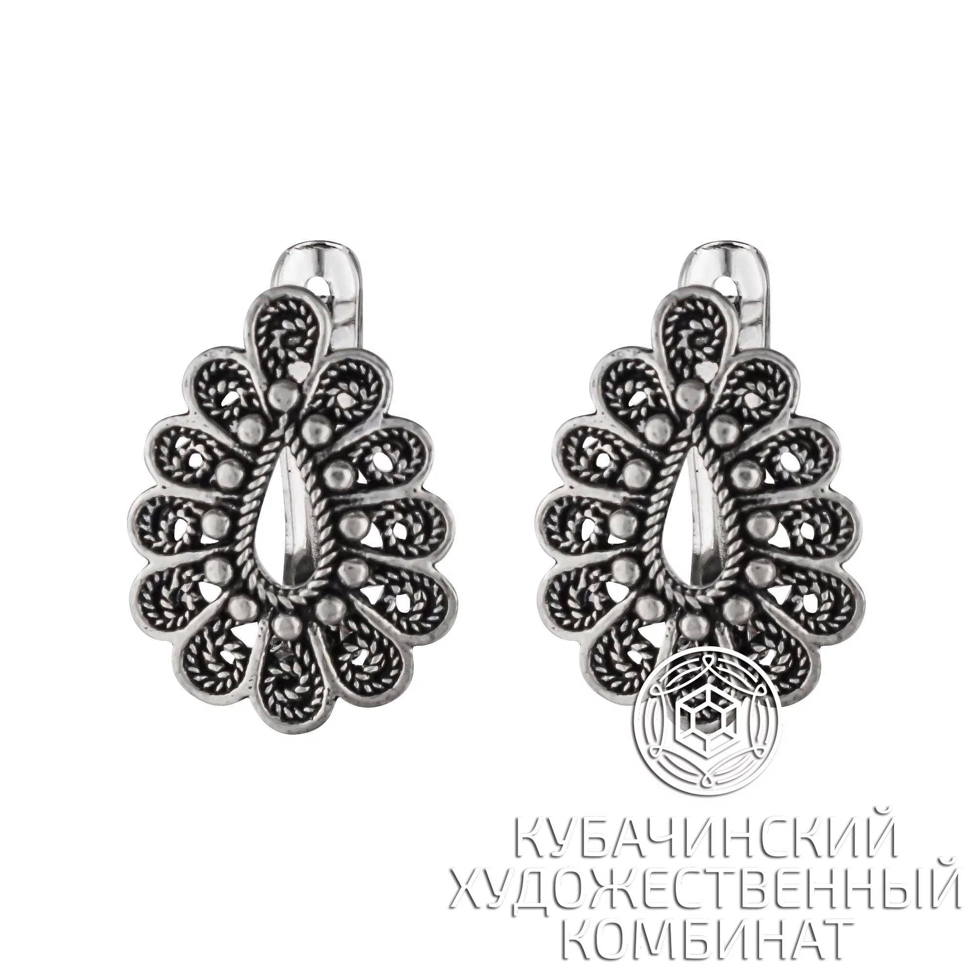 Серьги из серебра 925 пробы