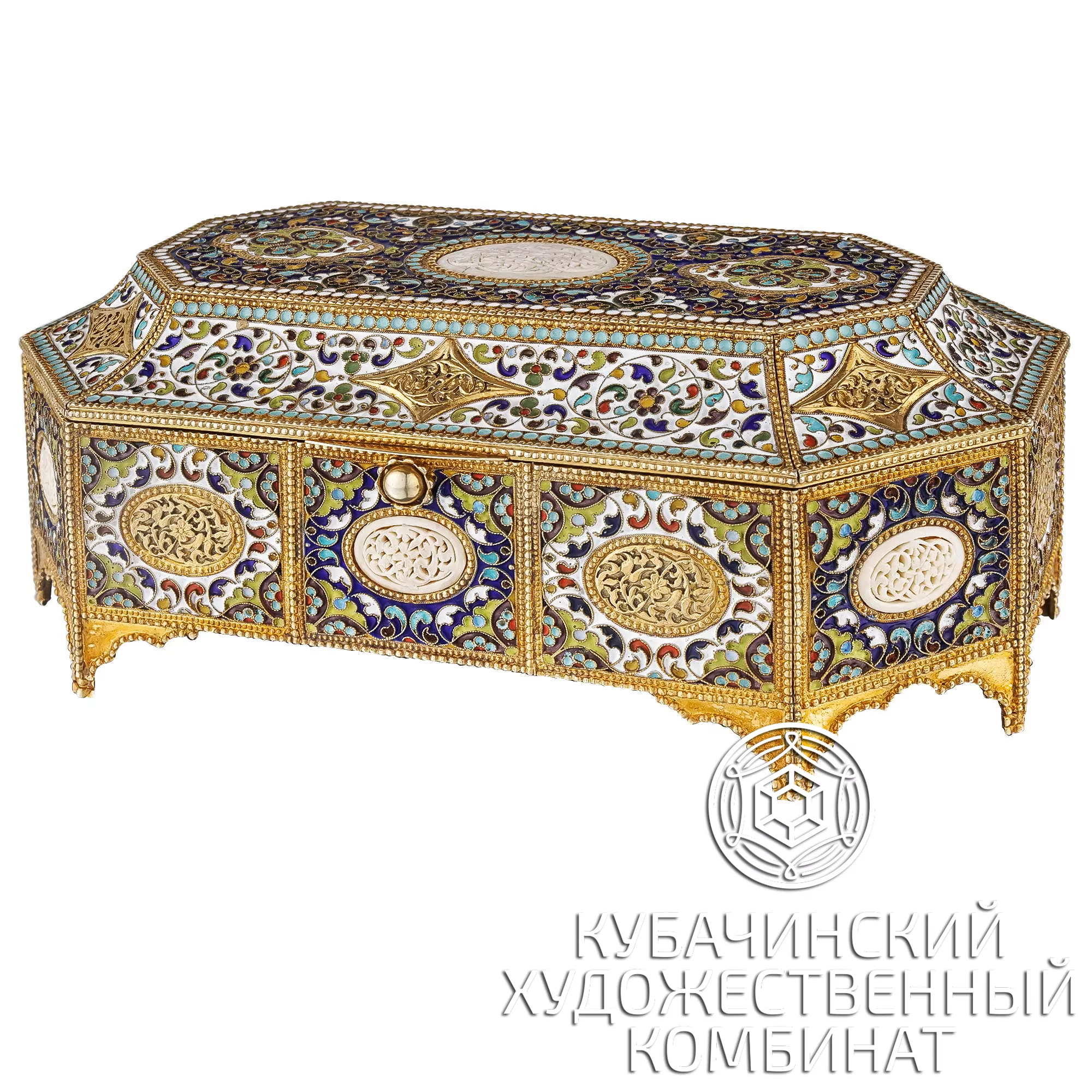 Шкатулка из серебра