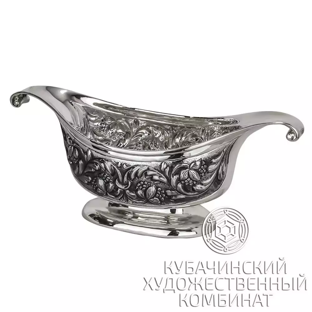 Конфетница серебряная 925 пробы 