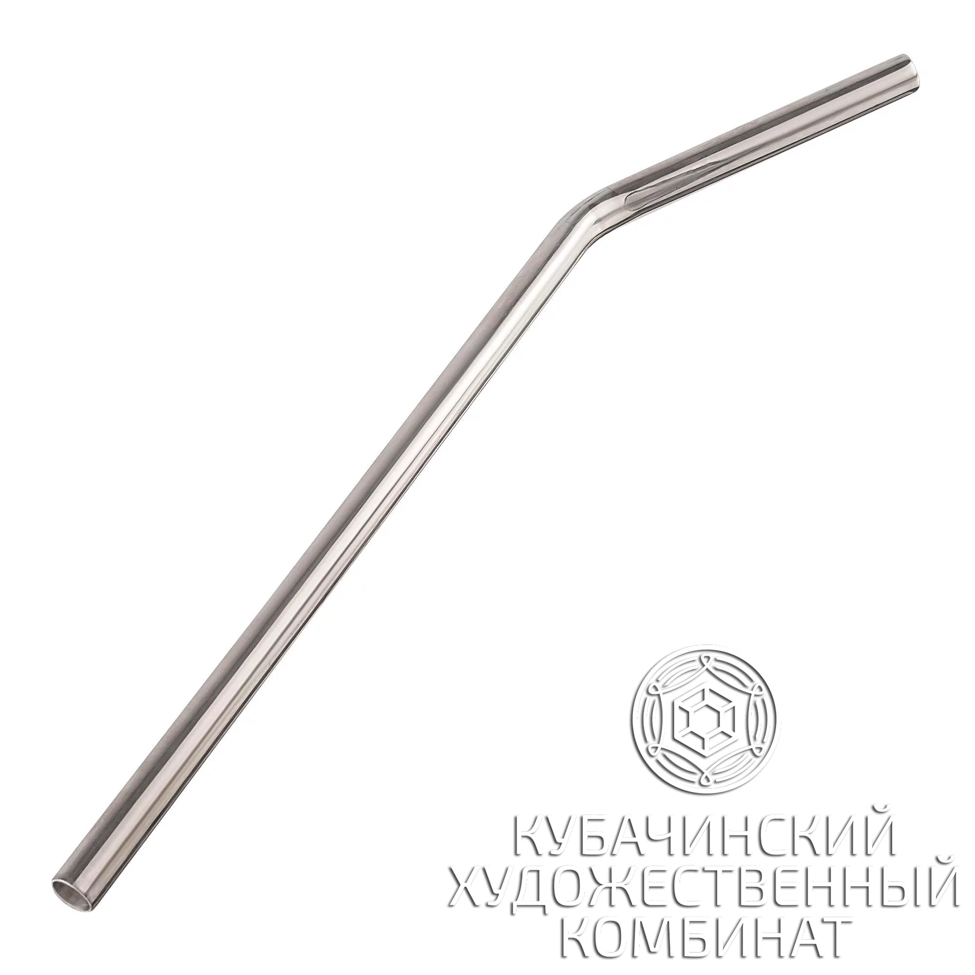 Трубочка из серебра 925 пробы