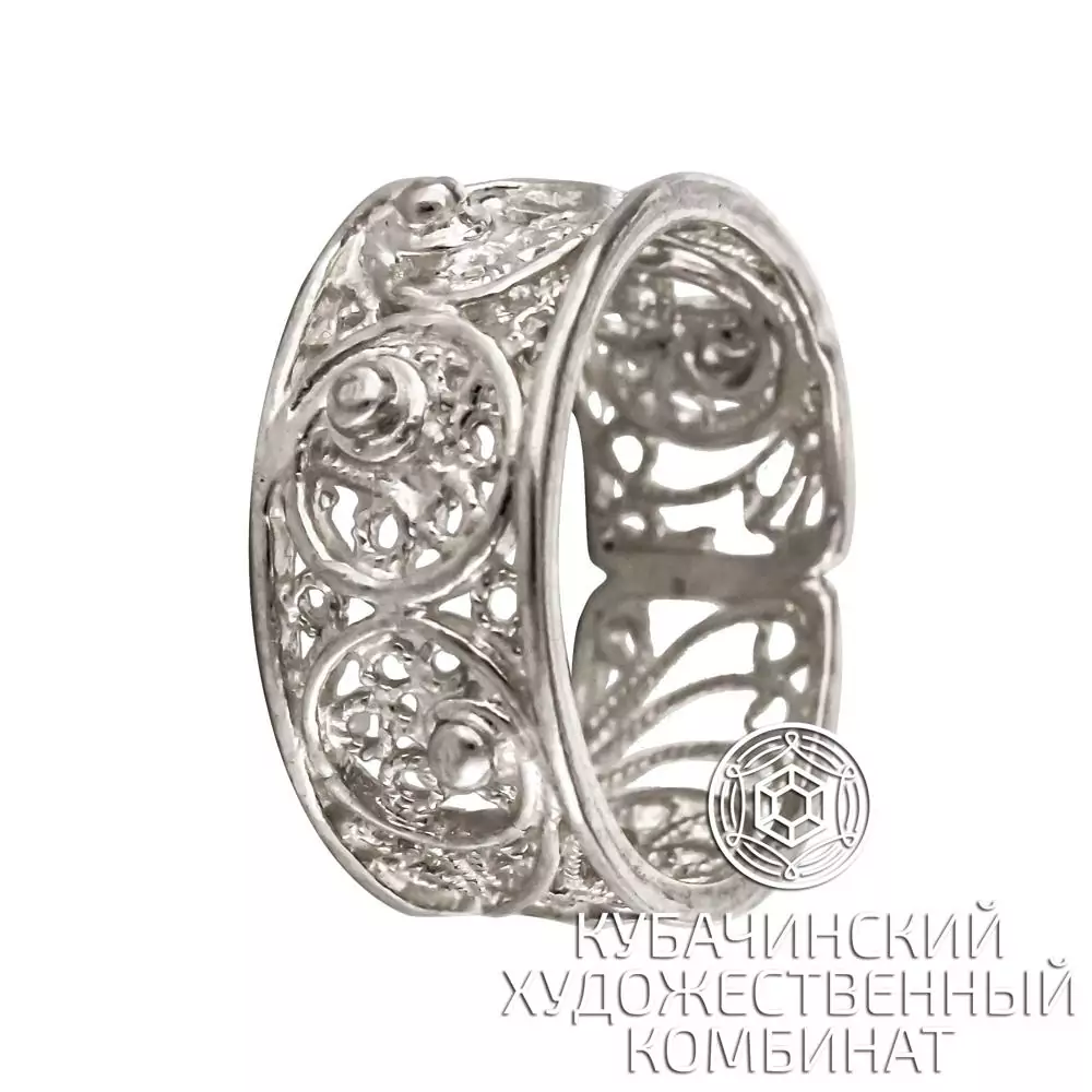 Кольцо из серебра ручной работы