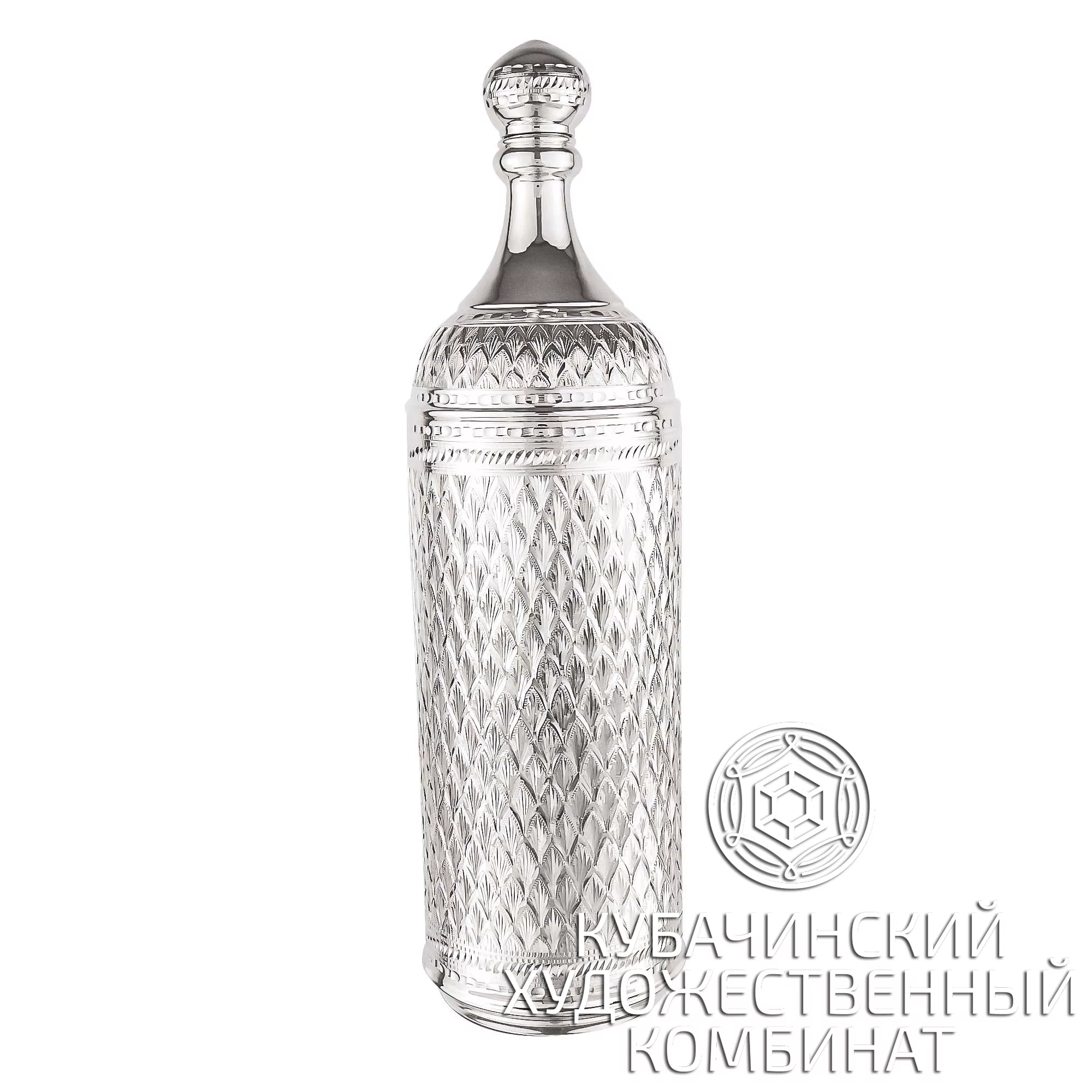 Бутылка из серебра на 1100 мл