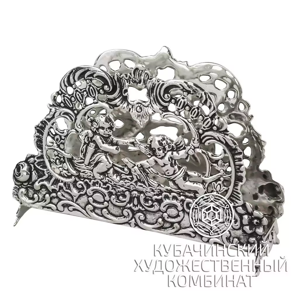 Салфетница серебряная 925 пробы