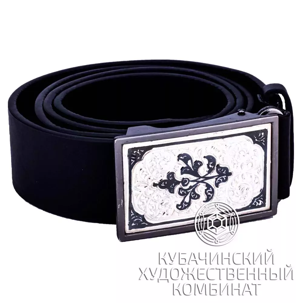 Серебряная пряжка для ремня