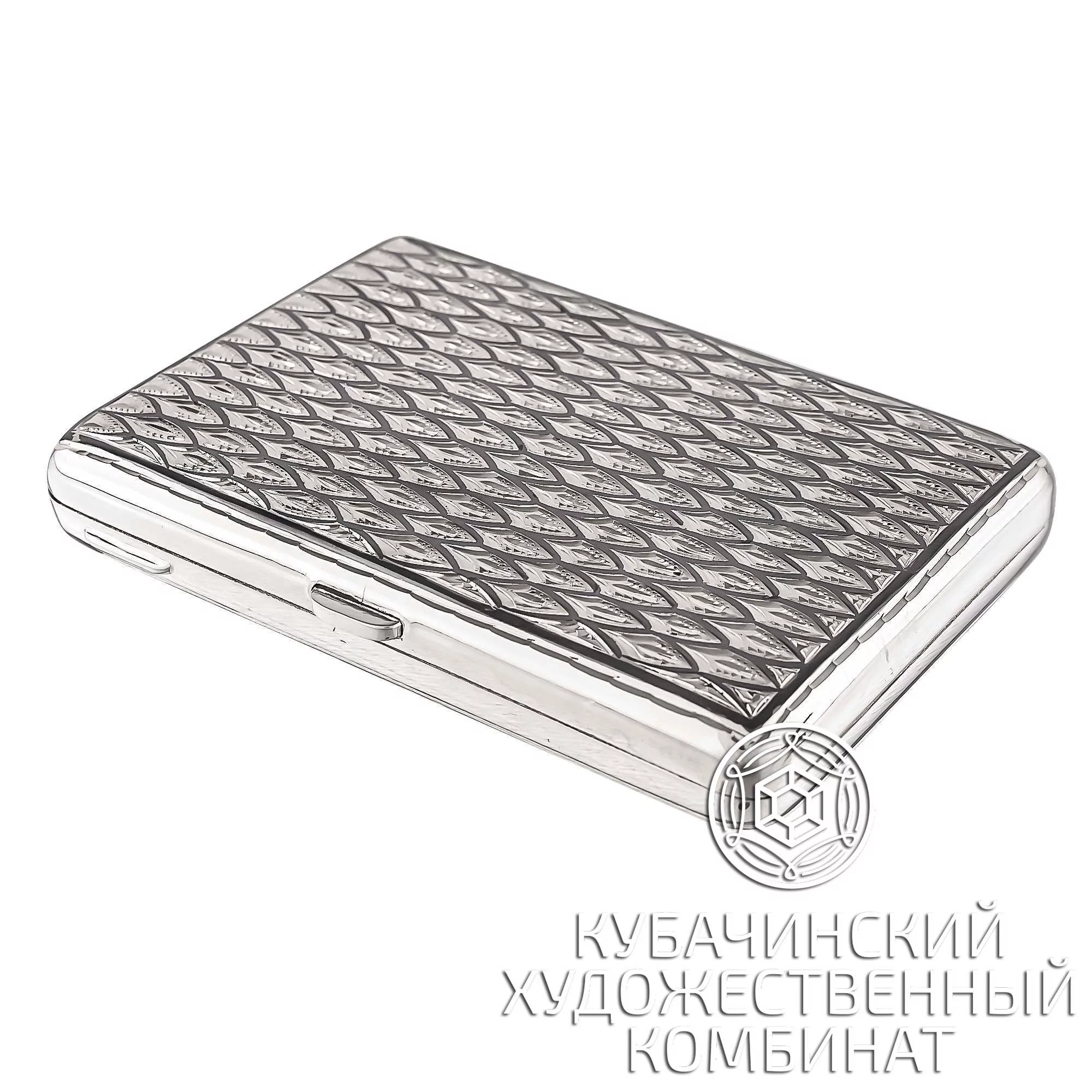 Портсигар из серебра