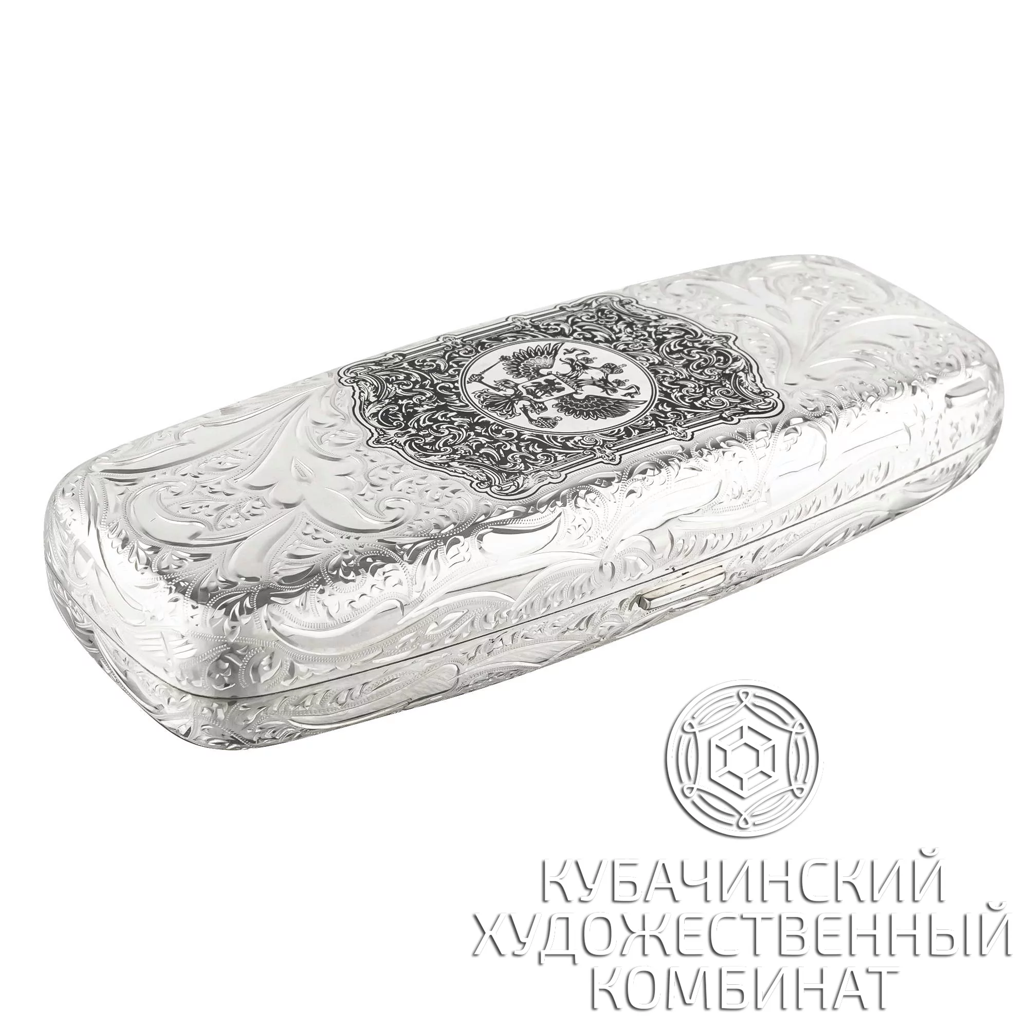 Футляр для очков из серебра