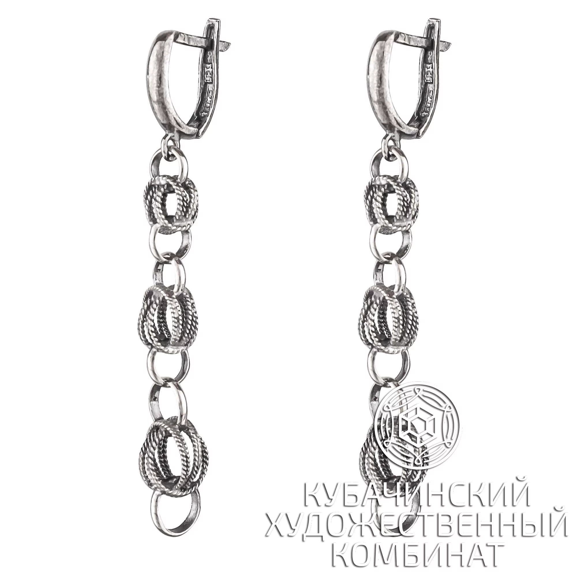 Серьги из серебра 925 пробы