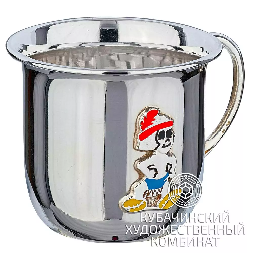 Кружка детская из серебра