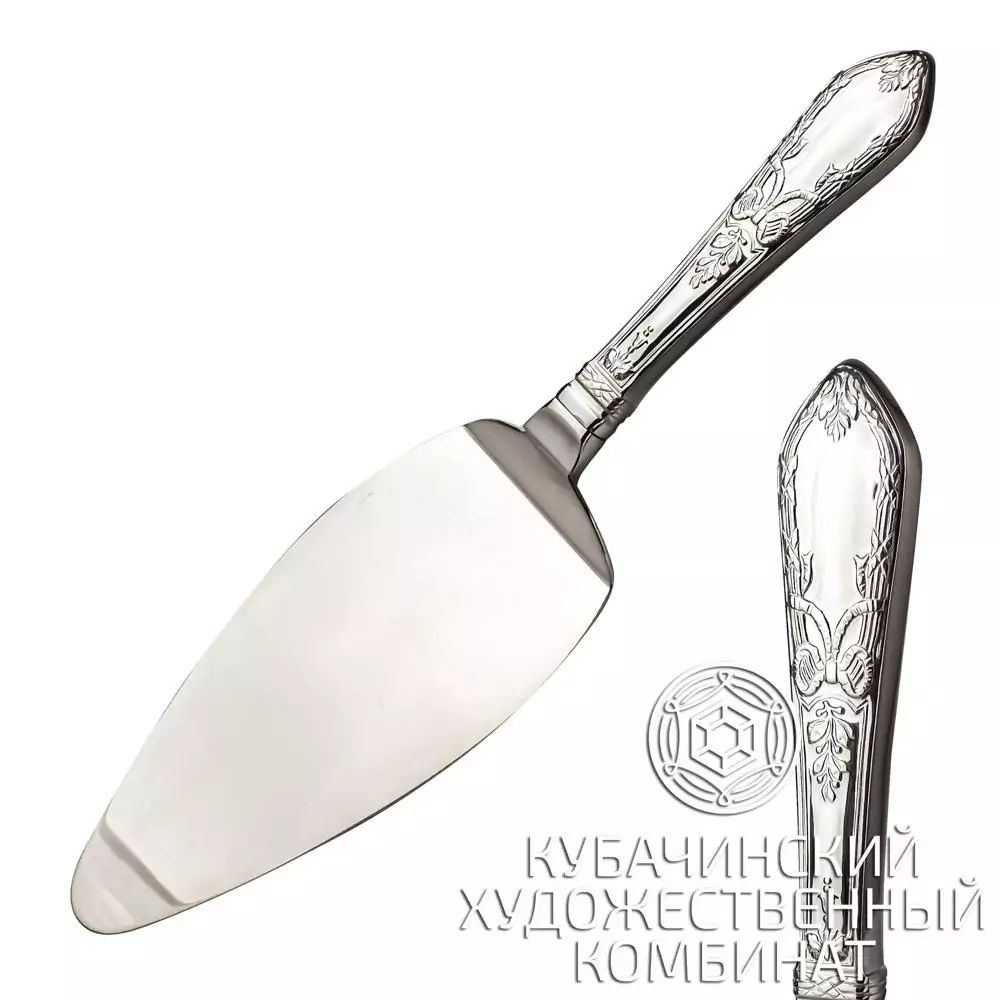 Лопатка для торта из серебра 925 пробы