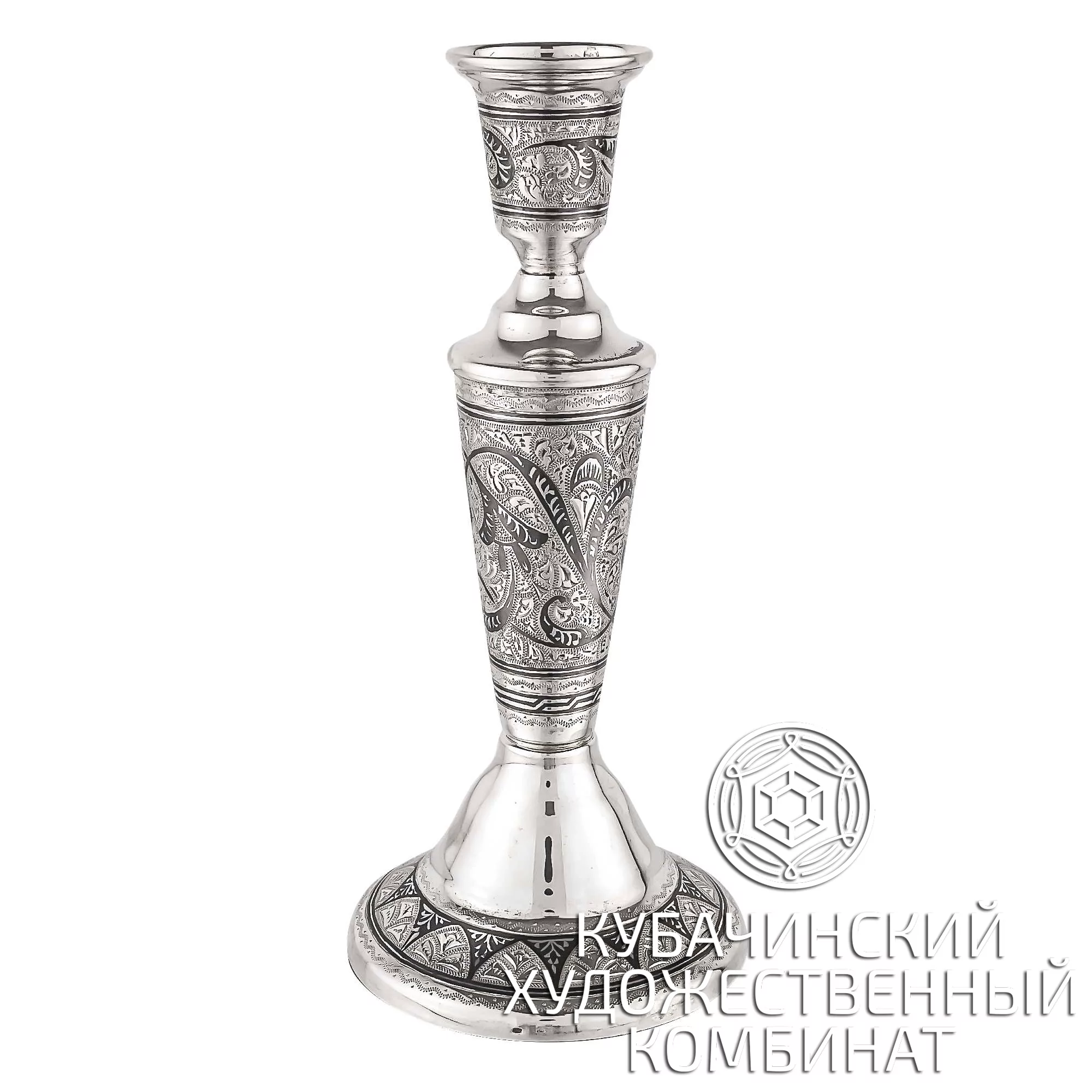 Подсвечник из серебра