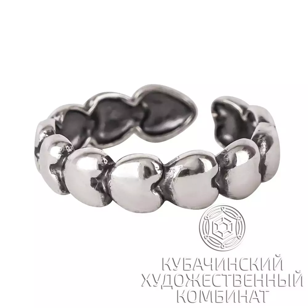 Кольцо серебряное 925 пробы
