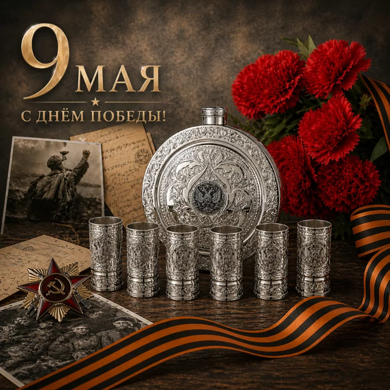 Подарок с историей к 9 мая: праздничное предложение от Ювелирного дома «Кубачи» 