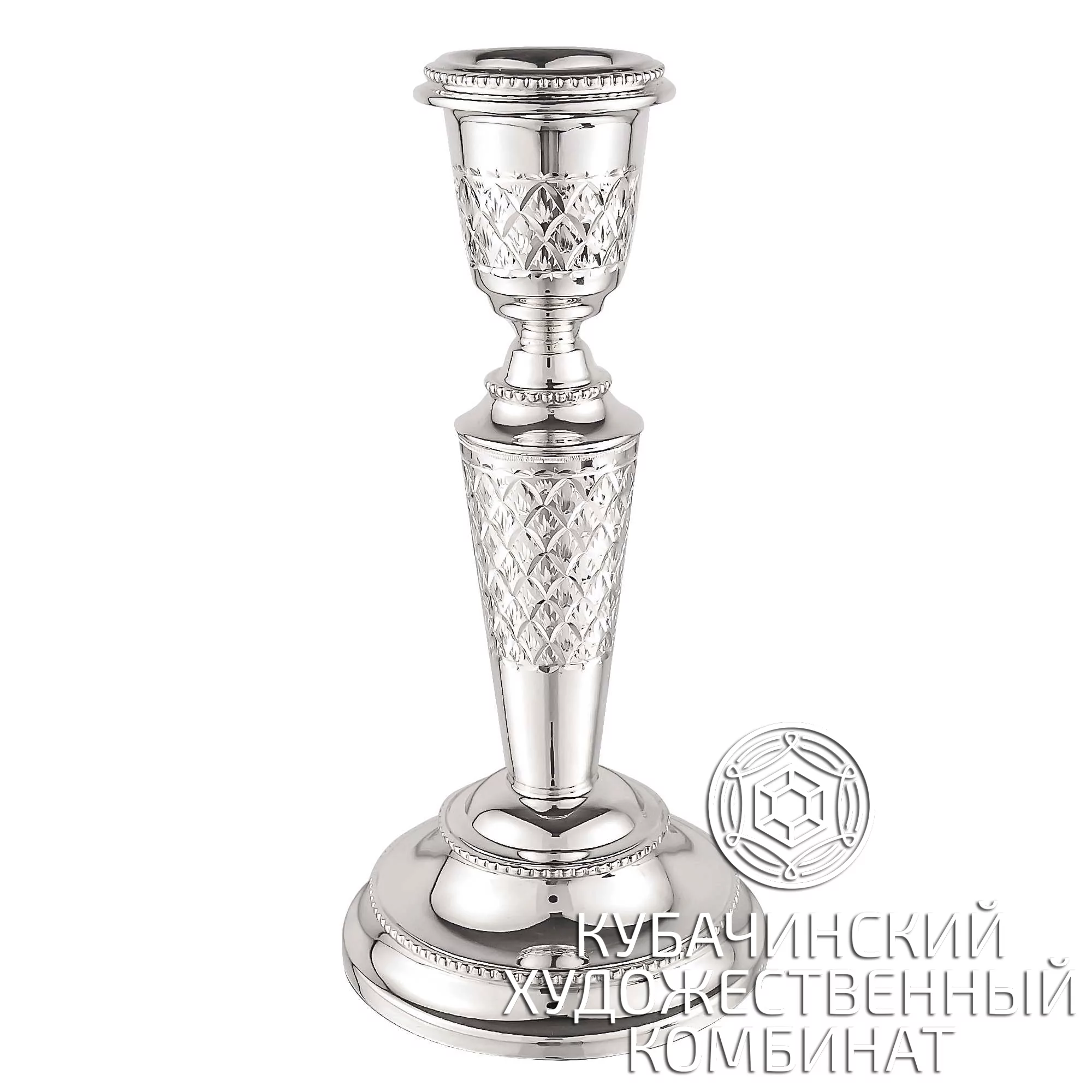 Подсвечник из серебра