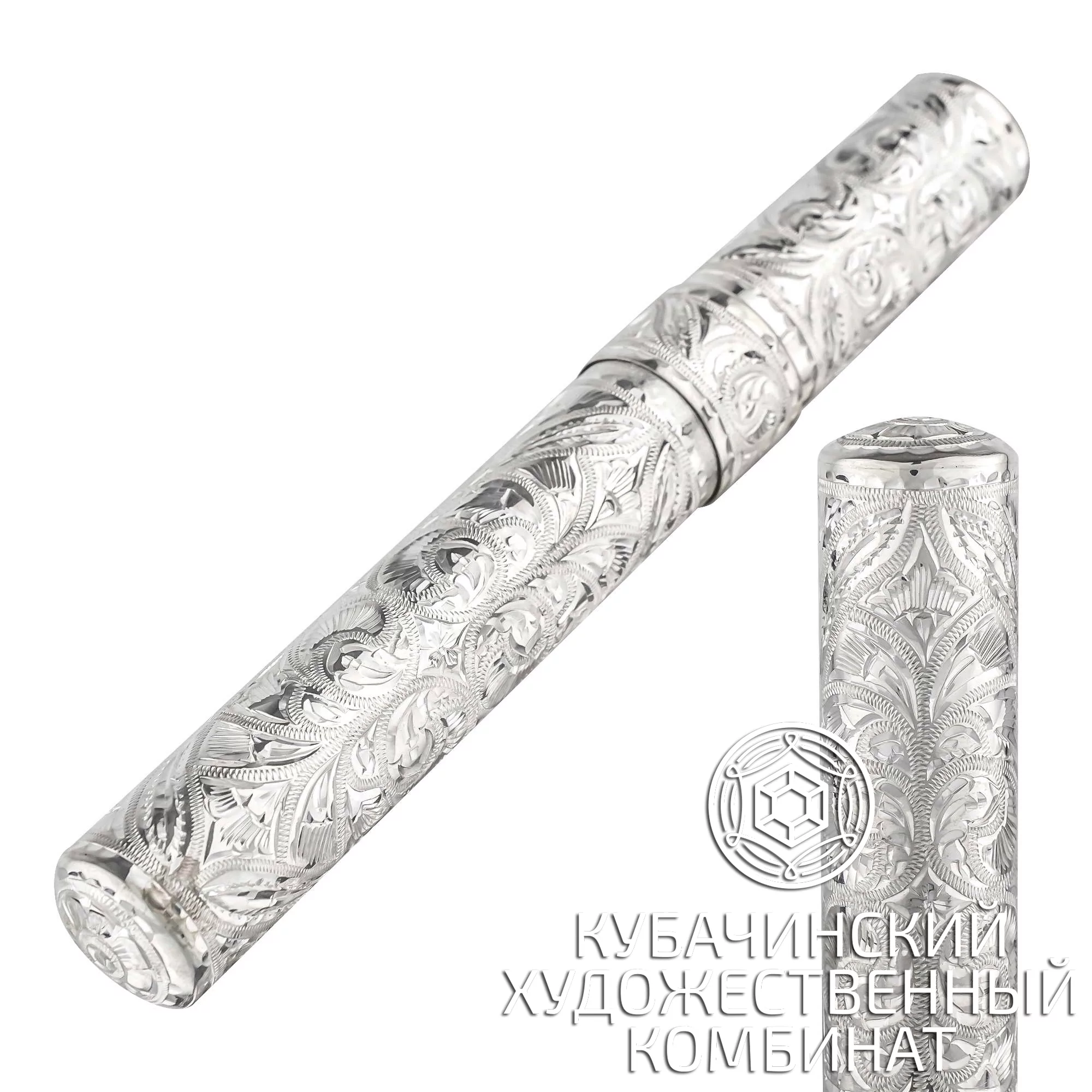 Сигарница из серебра