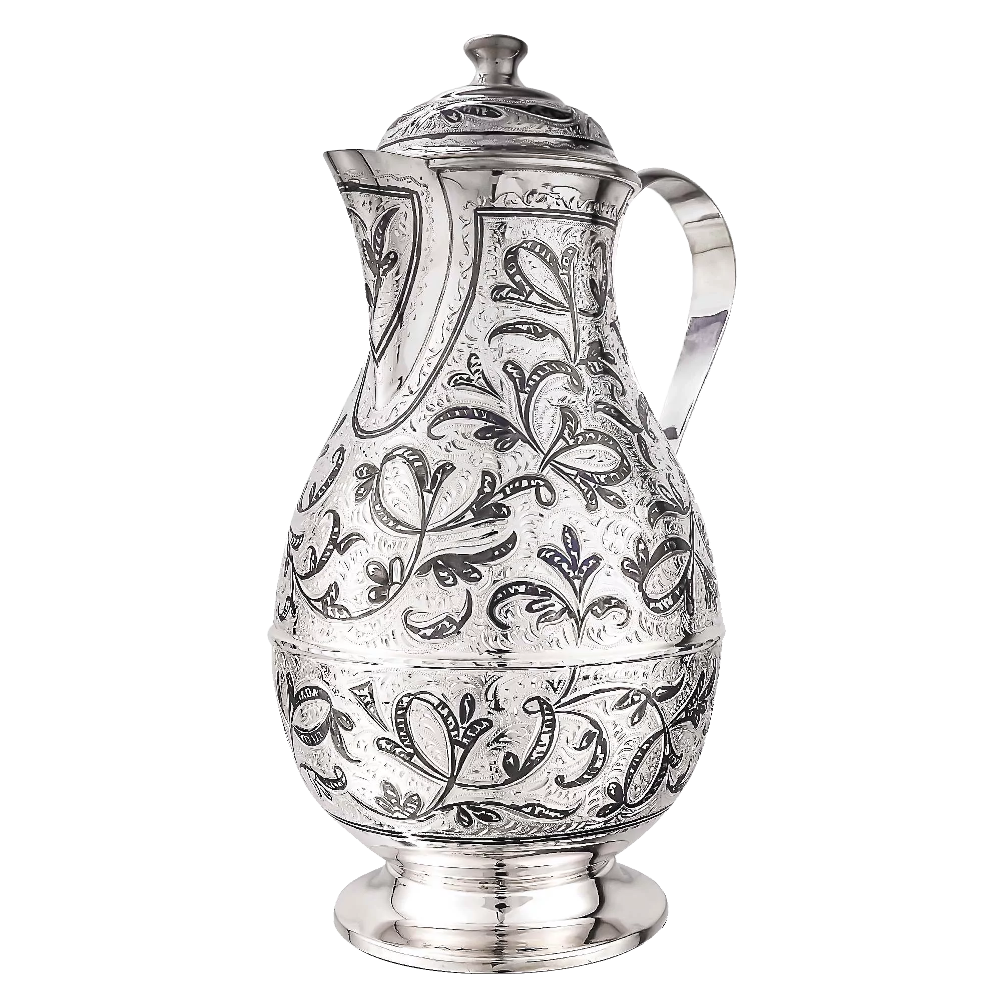 Кувшины и вазы из серебра