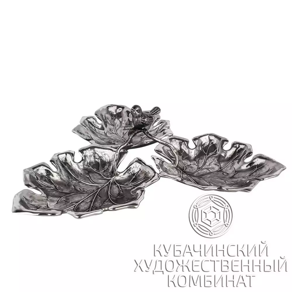 Менажница из серебра 925 пробы