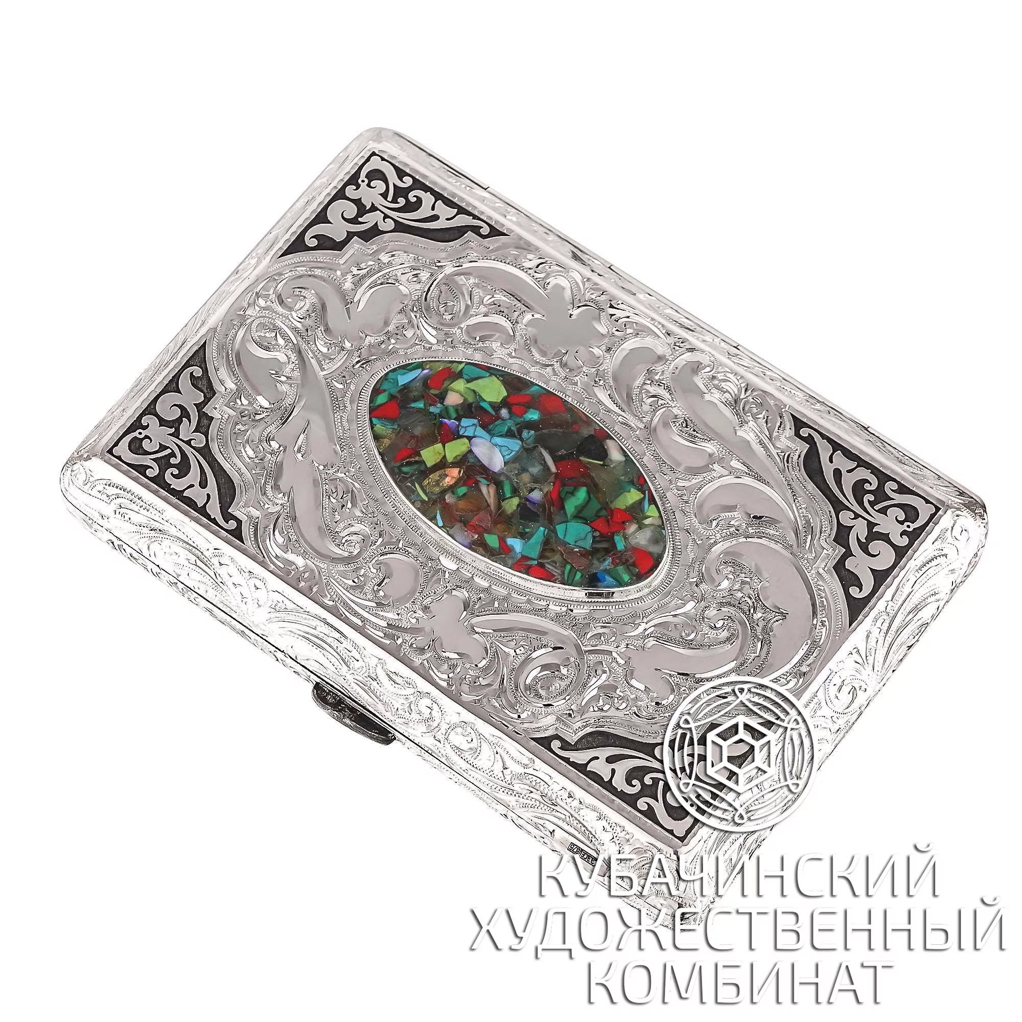 Пепельница из серебра