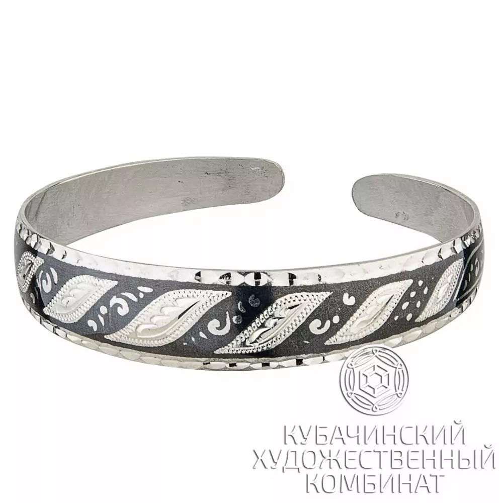 Серебряный браслет «Лебедь»
