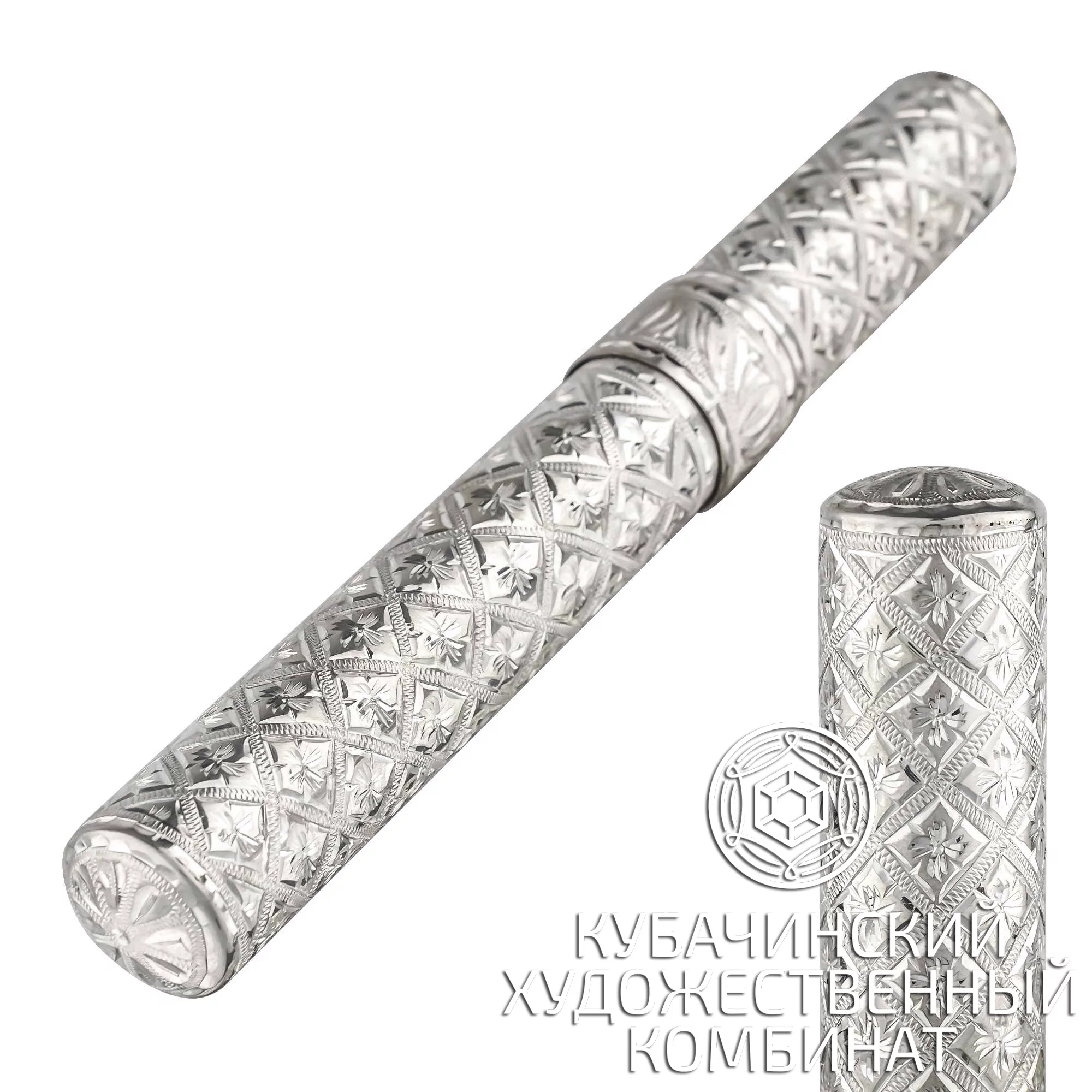 Сигарница из серебра