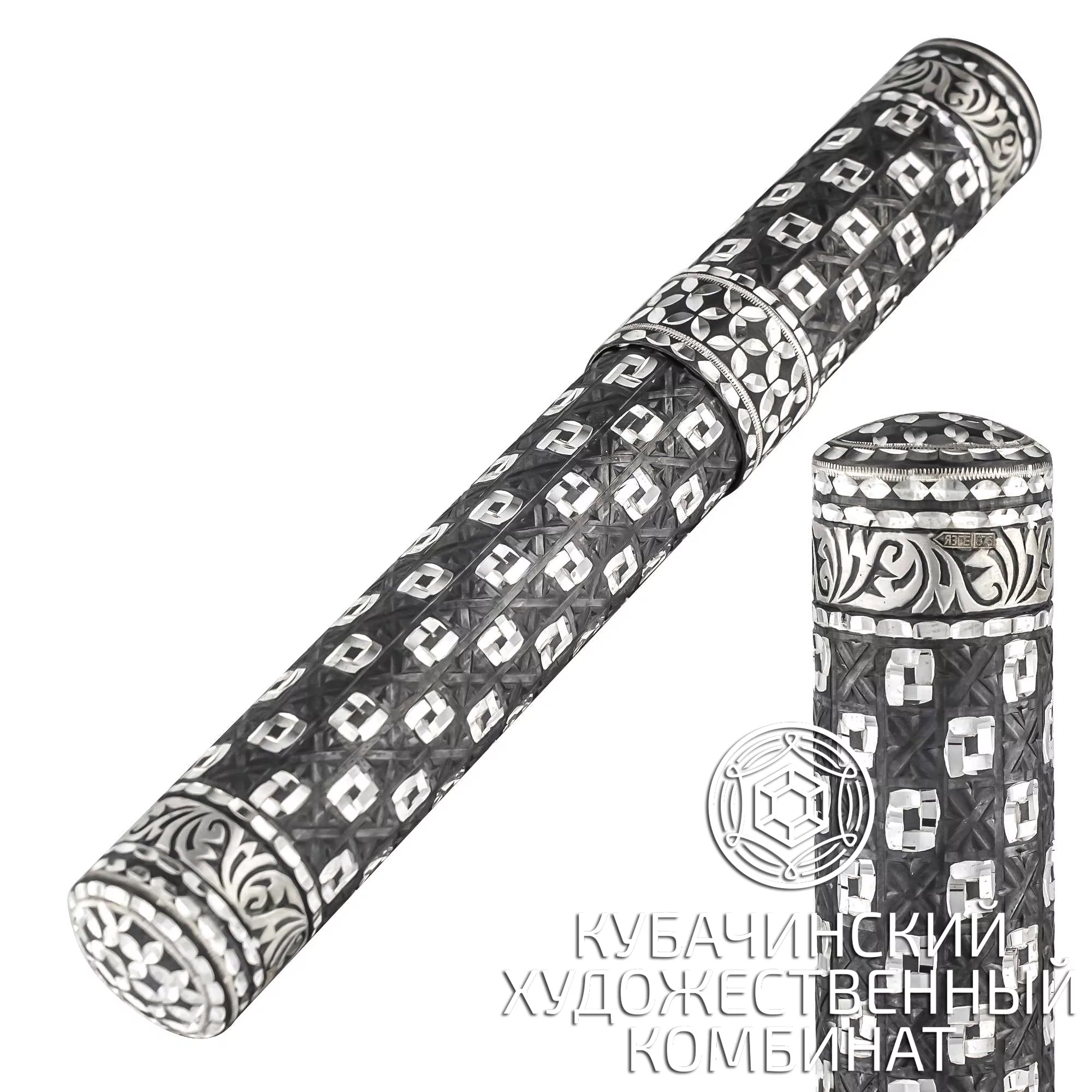 Сигарница из серебра
