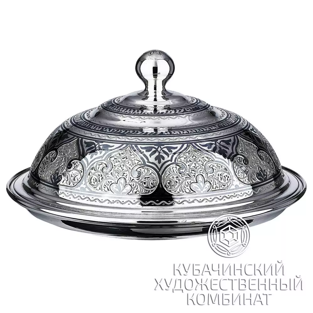 Масленка из серебра