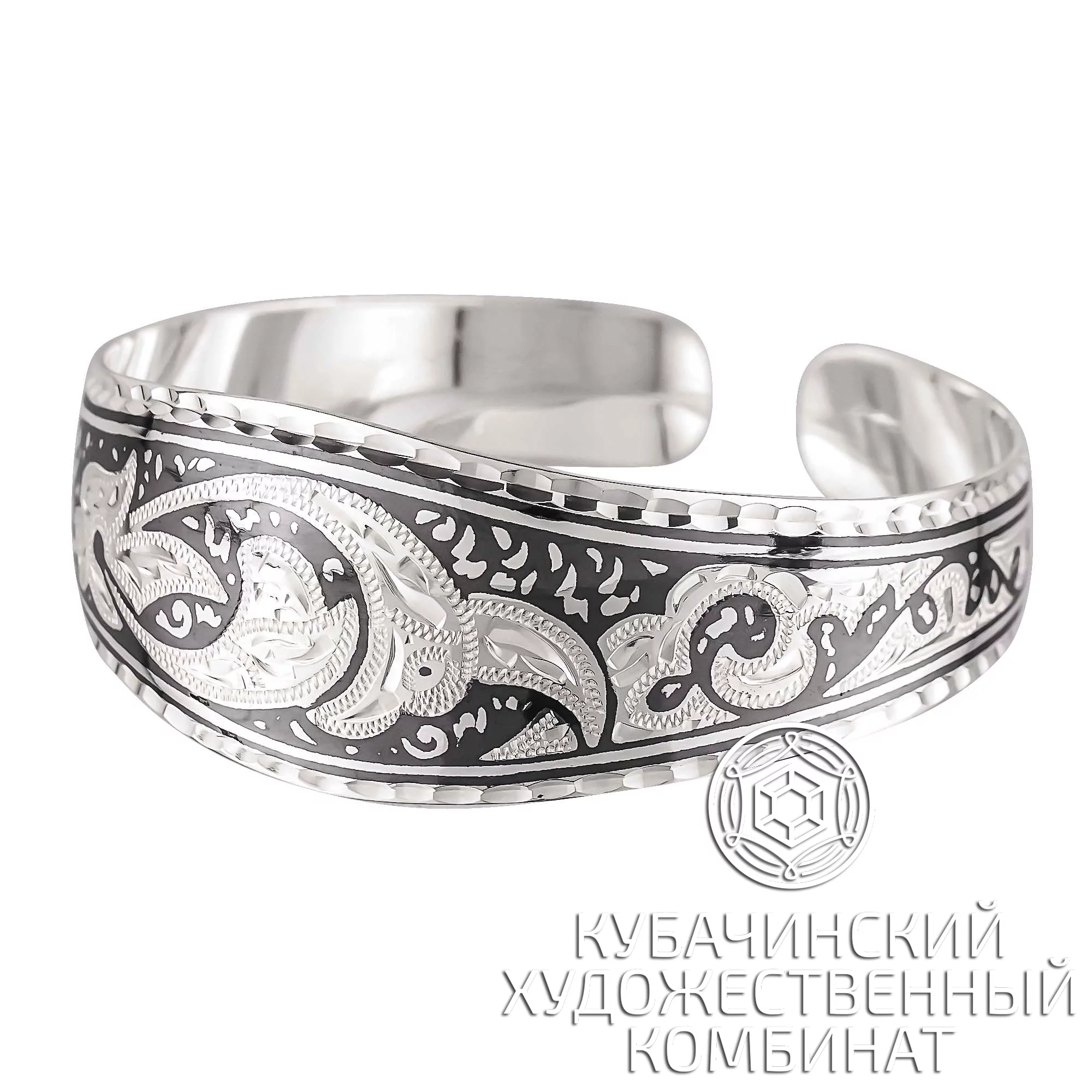 Браслет серебряный