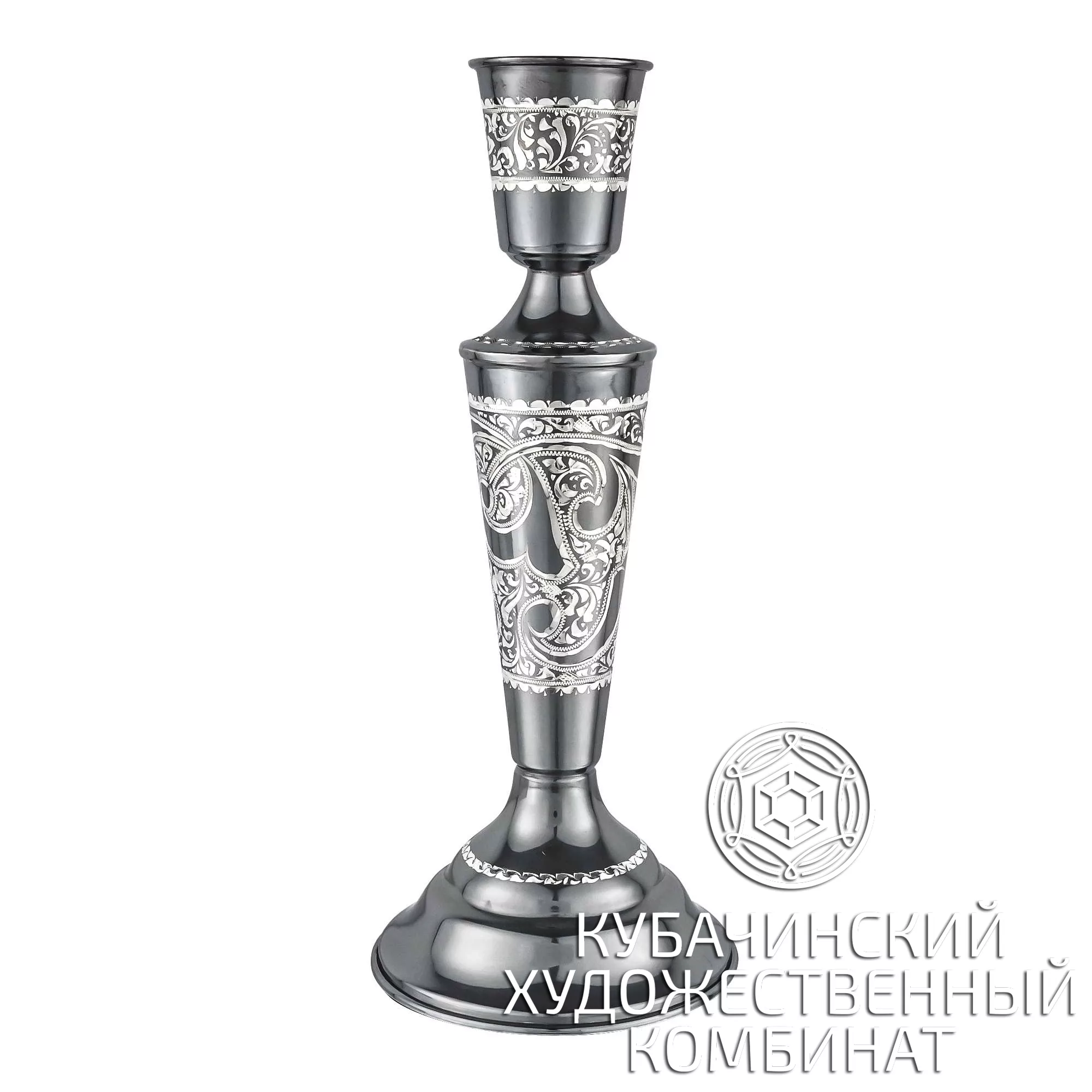 Подсвечник из серебра