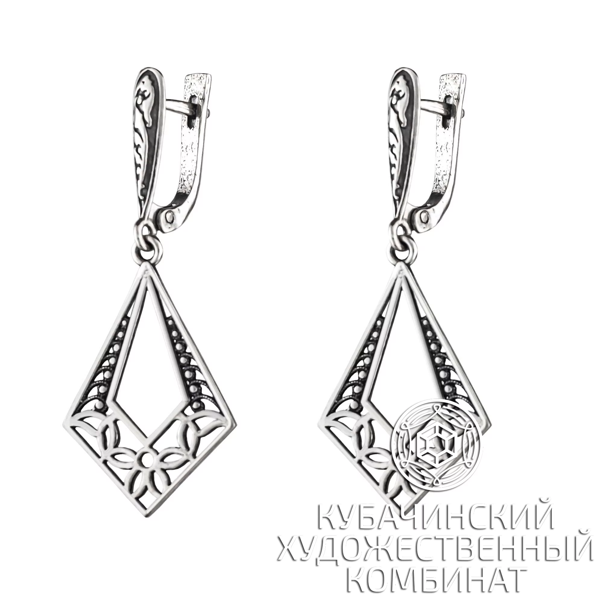 Серьги из серебра 925 пробы