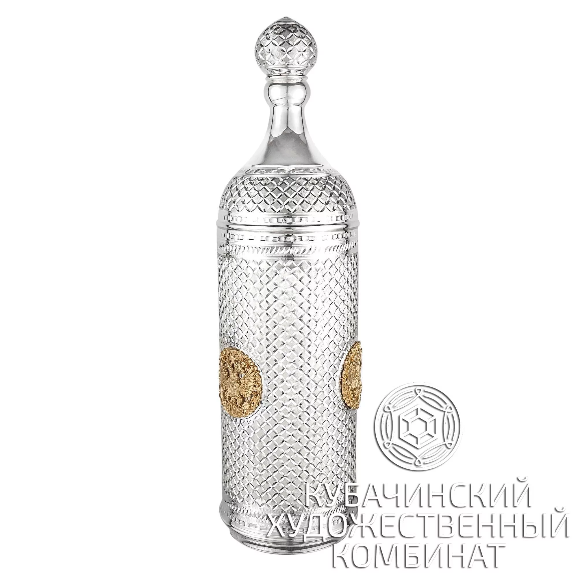Бутылка из серебра на 1100 мл