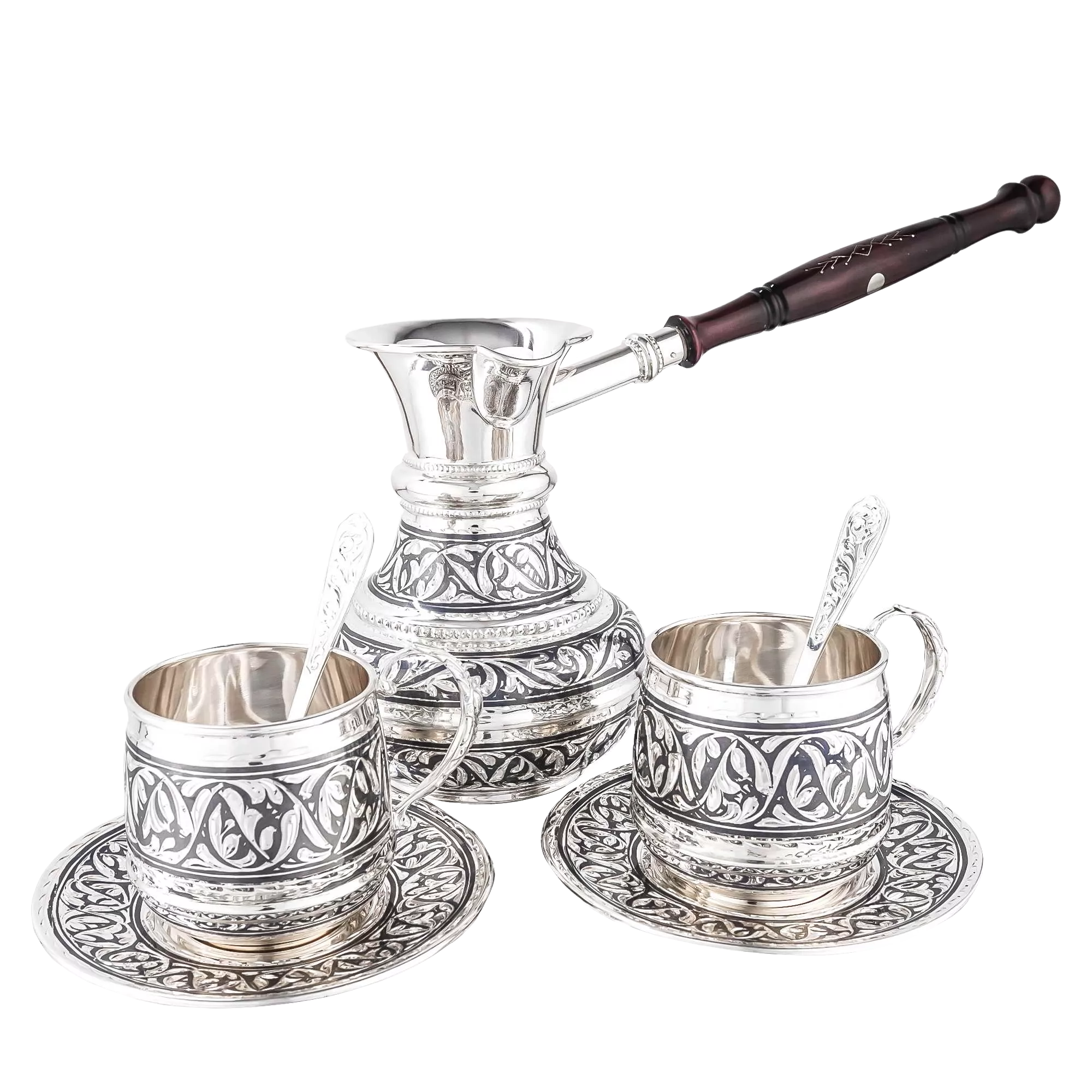 Серебряные кофейные сервизы