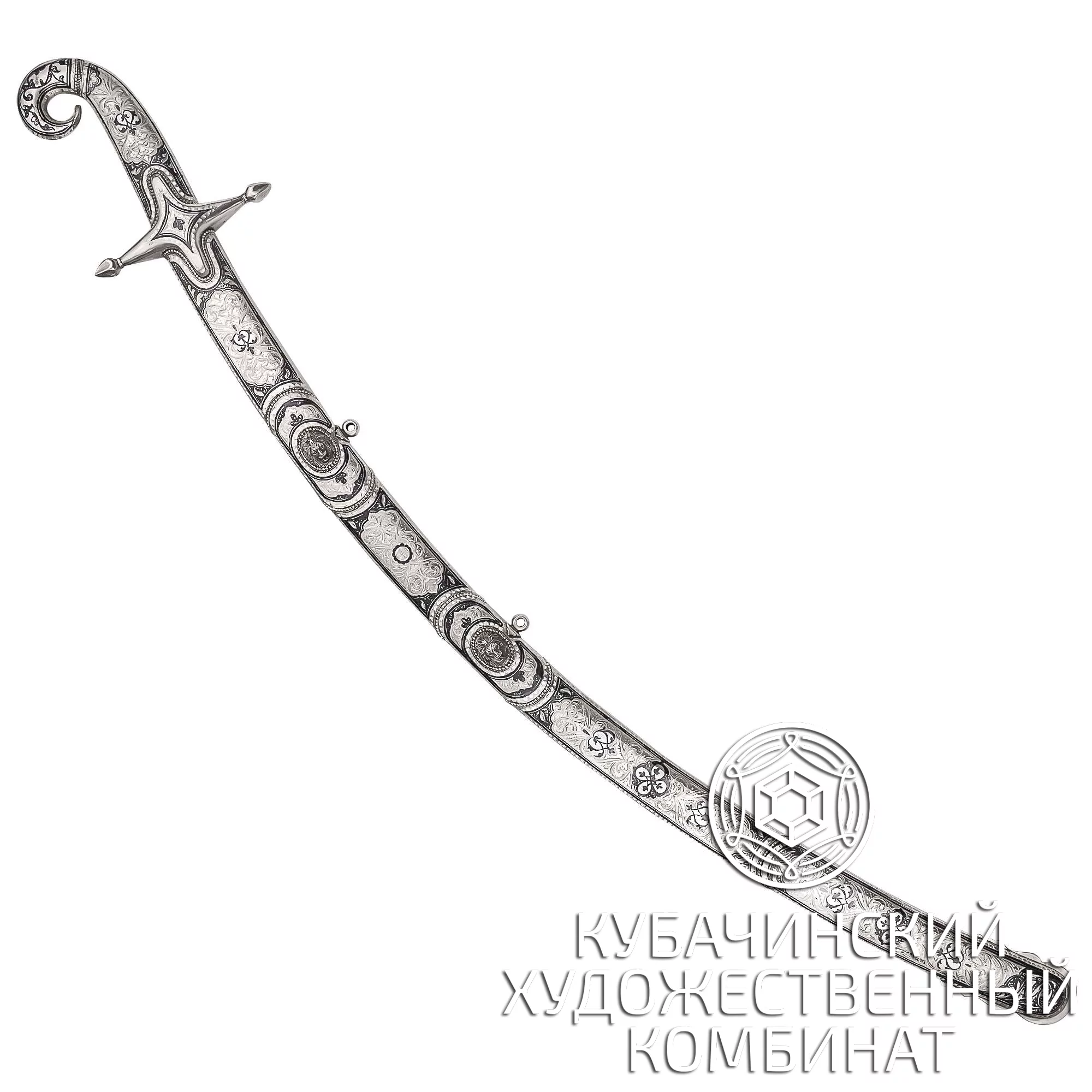 Сабля из серебра