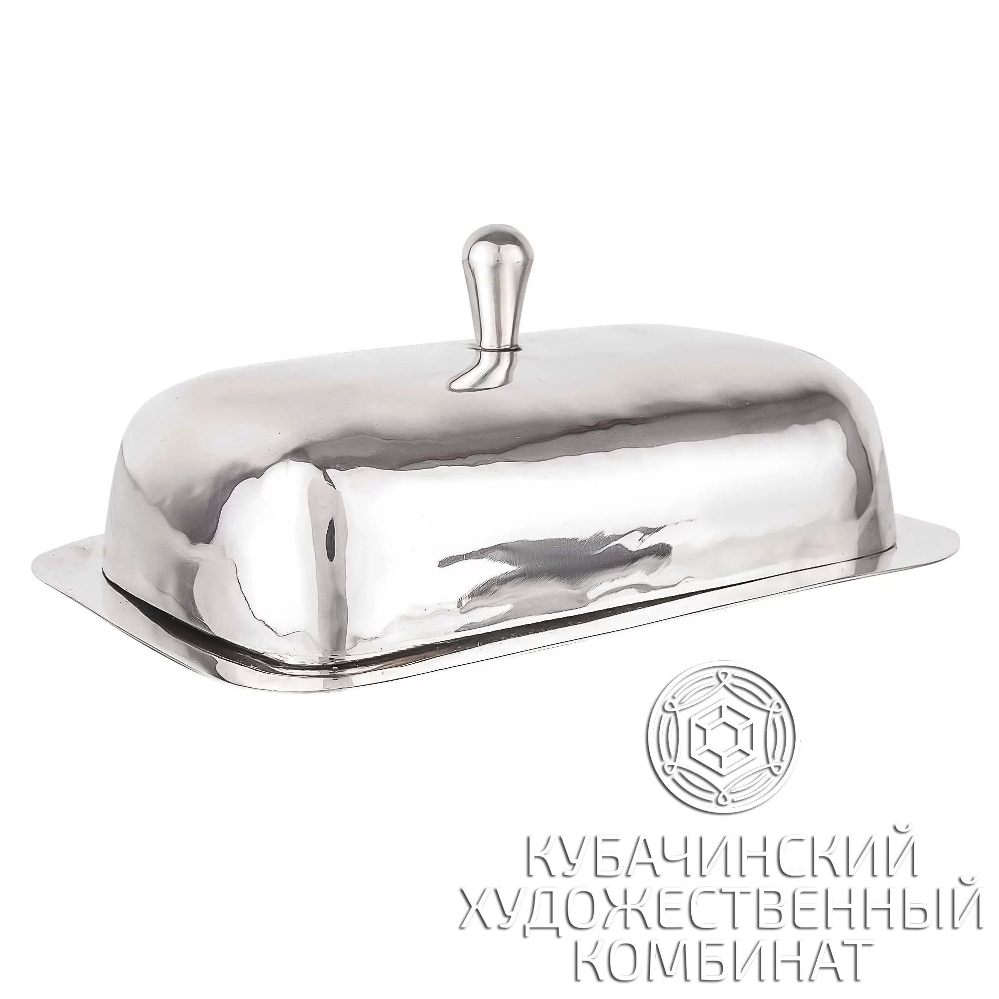 Маслёнка из серебра