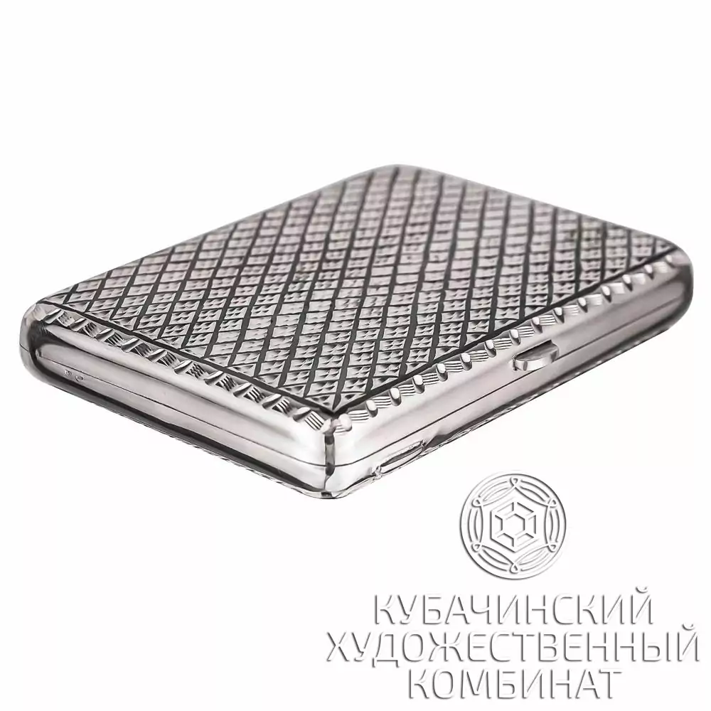 Портсигар из серебра 