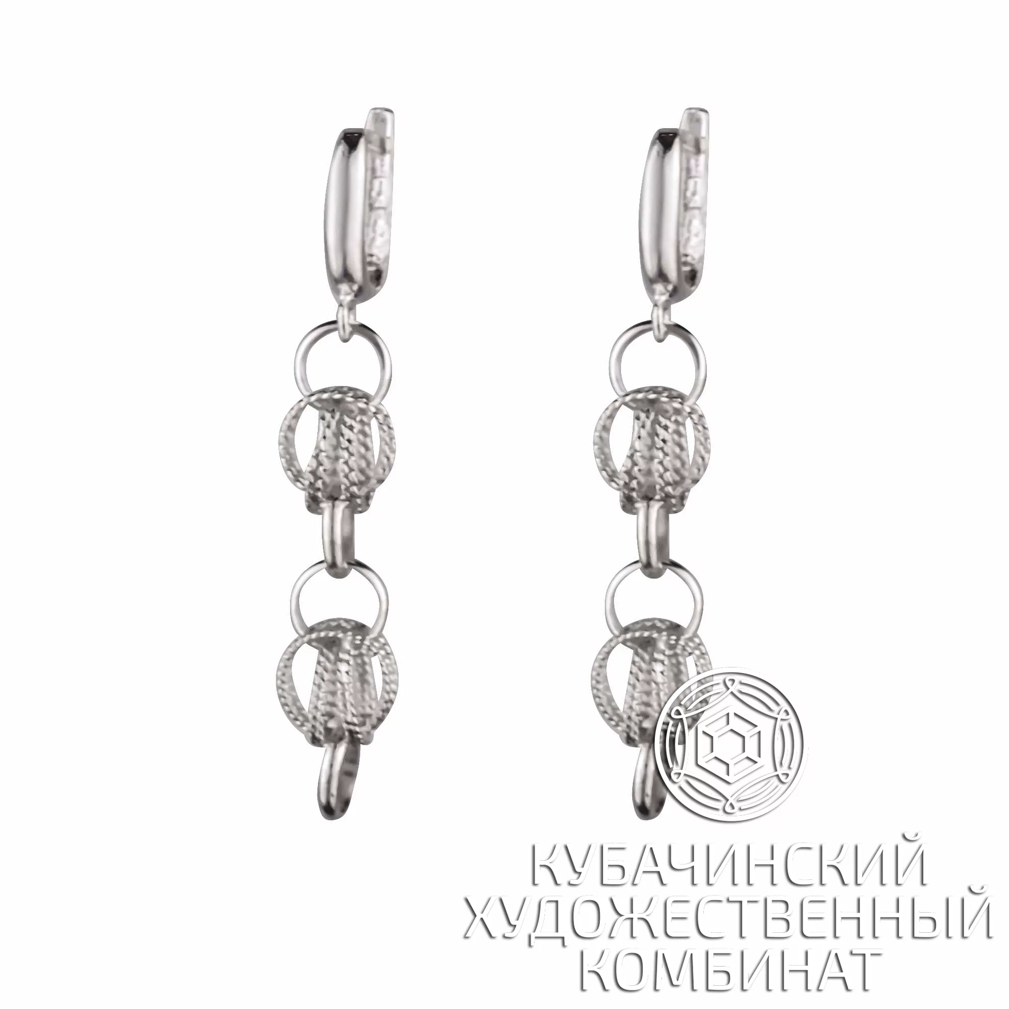 Серьги из серебра 925 пробы
