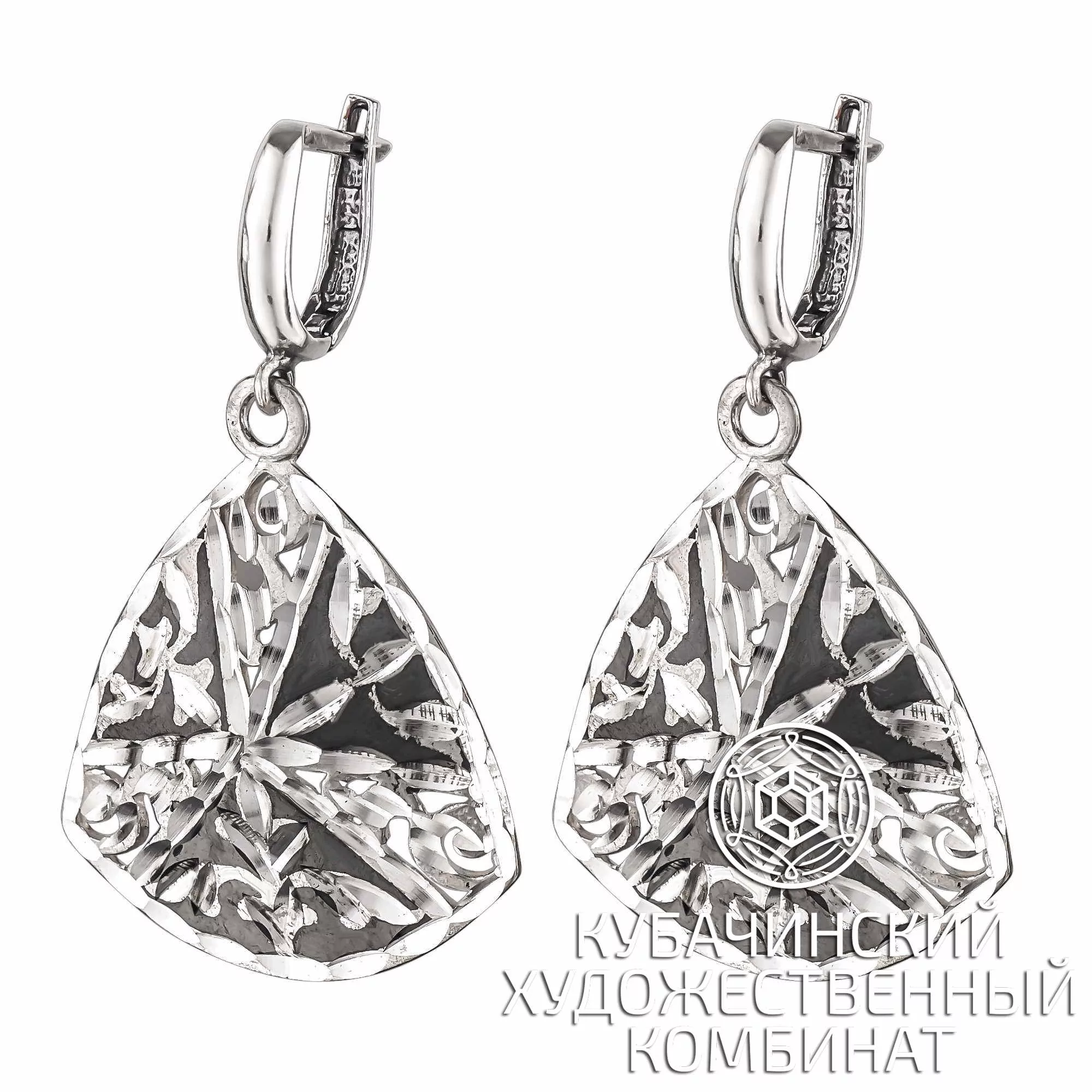 Серьги серебряные 925 пробы