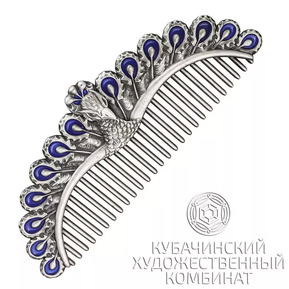 Расческа из серебра